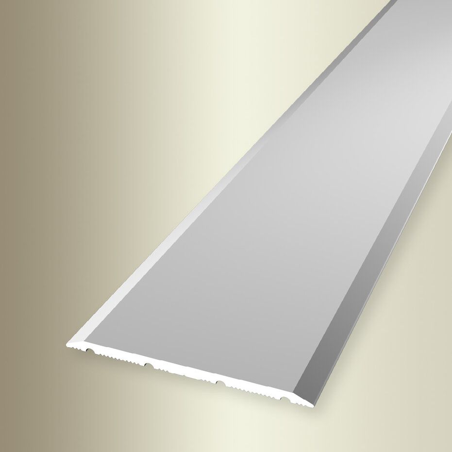 PROVISTON | Barre de seuil | Largeur: 40 mm | Hauteur: 0 - 99 mm | Aluminium | Lisse | Autoadhésif