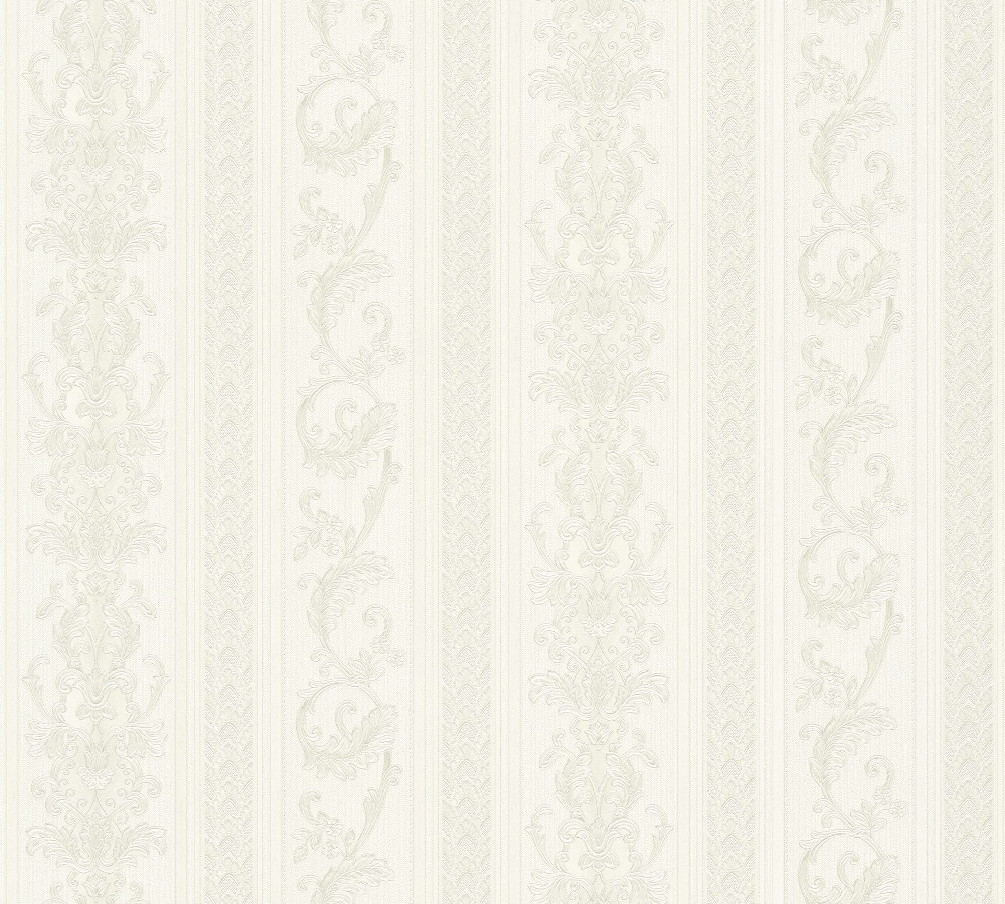 A.S. Creation Concerto 3 | 335471 | papier peint intissé baroque | 0.53 m x 10.05 m | écru