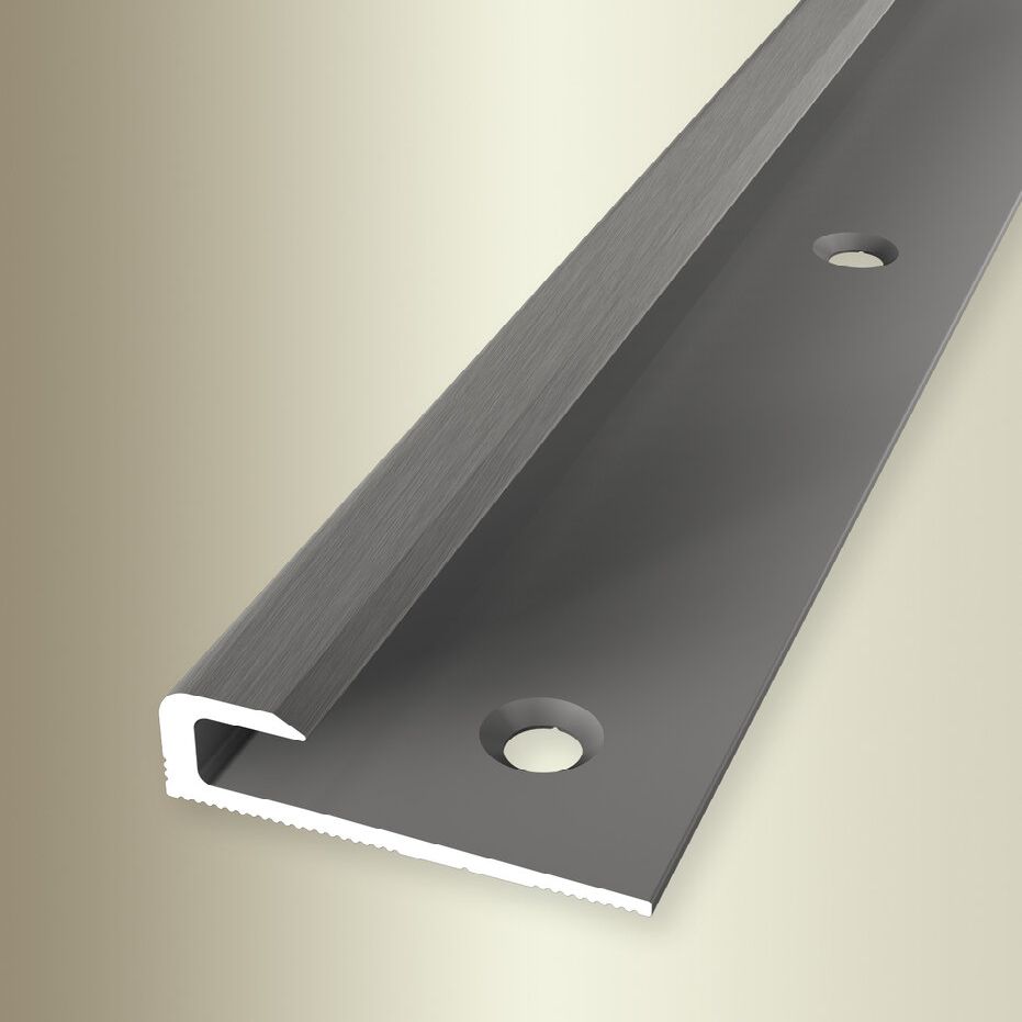 Profil d'arrêt | 30 x 5 x 2500 mm | profilé en alu | profilé de finition | Bonne qualité | Lisse