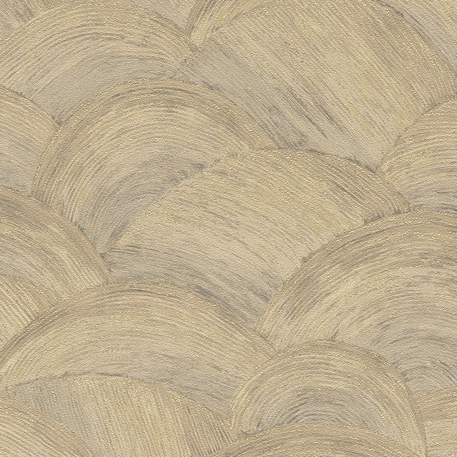 A.S. Creation | Travel Styles | 391054 | Papier peint intissé | Abstrait | 10.05 x 0.53 m | Beige