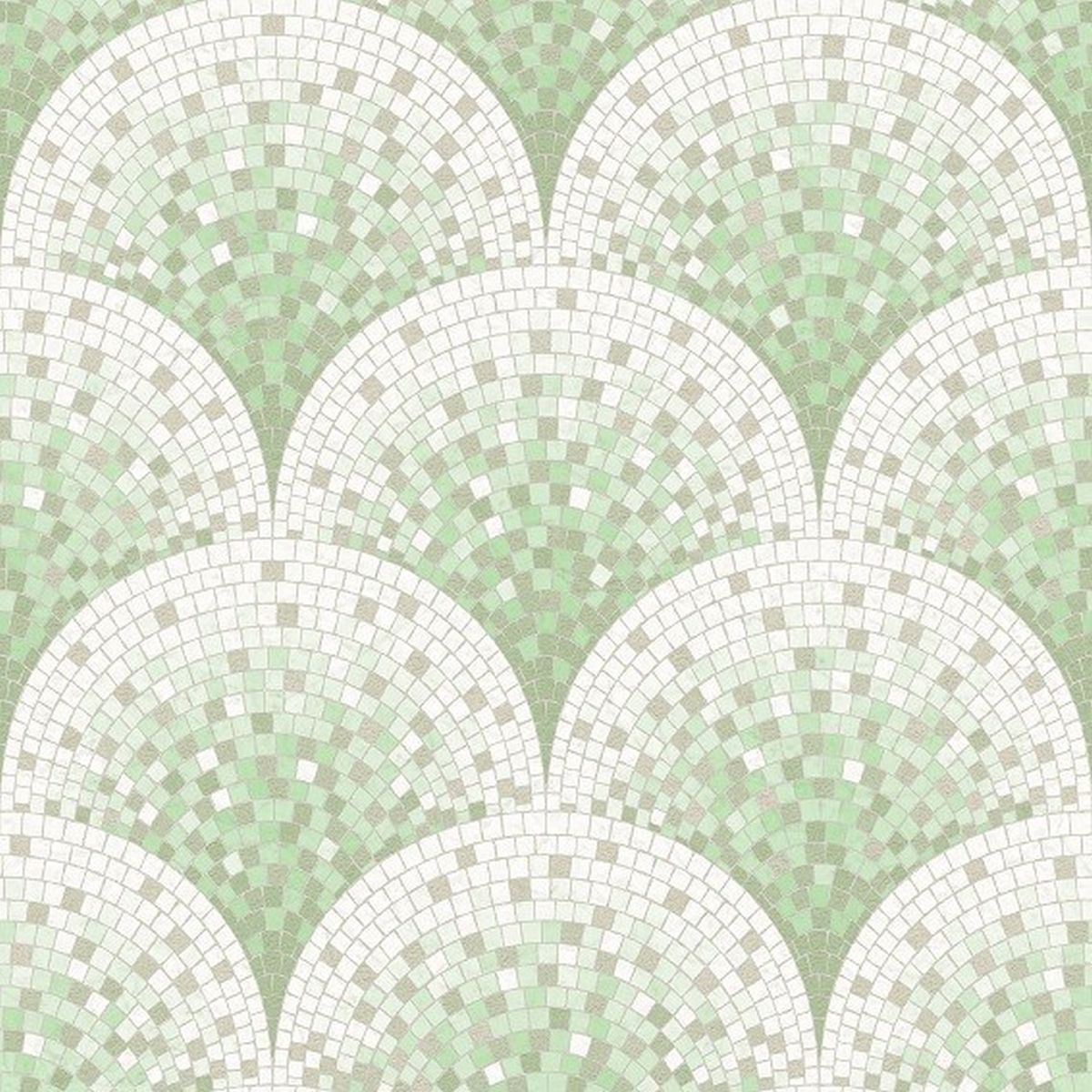 DesignID Beaux Art2 | BA220045 | papier peint imitation pierre brique intissé | vert