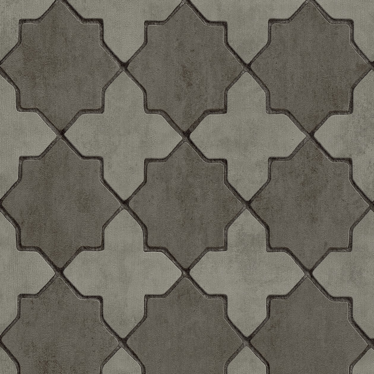 A.S. Creation New Walls | 374213 | papier peint intissé vintage | 0.53 m x 10.05 m | gris