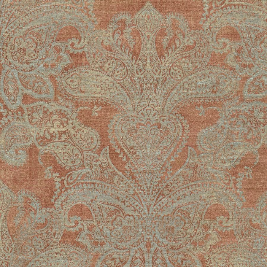 A.S. Creation | Travel Styles | 391192 | Papier peint intissé | Baroque | 10.05 x 0.53 m | Orange