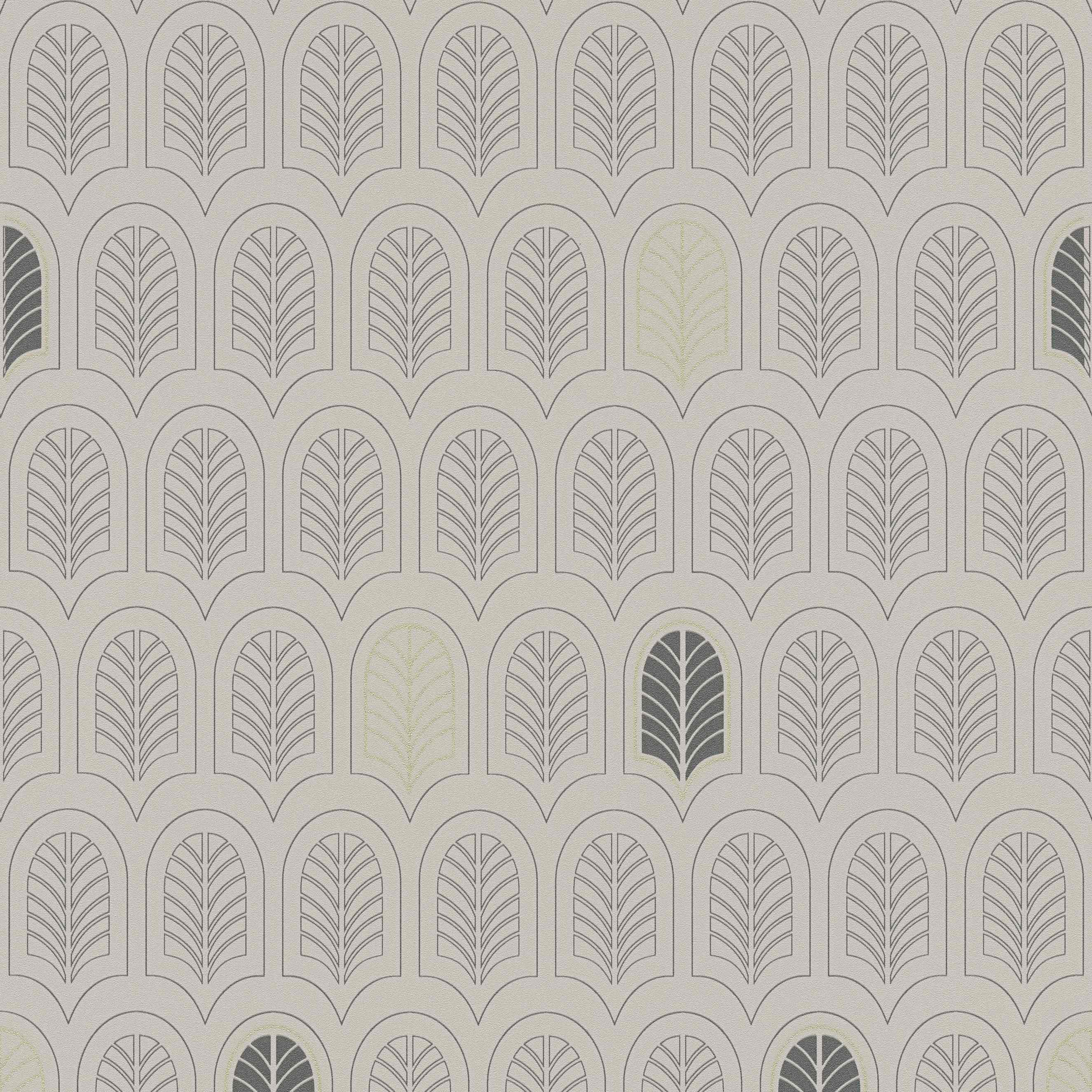 376832_haupt A.S. Creation New Life | 376832 | papier peint intissé vintage | 0.53 m x 10.05 m | gris