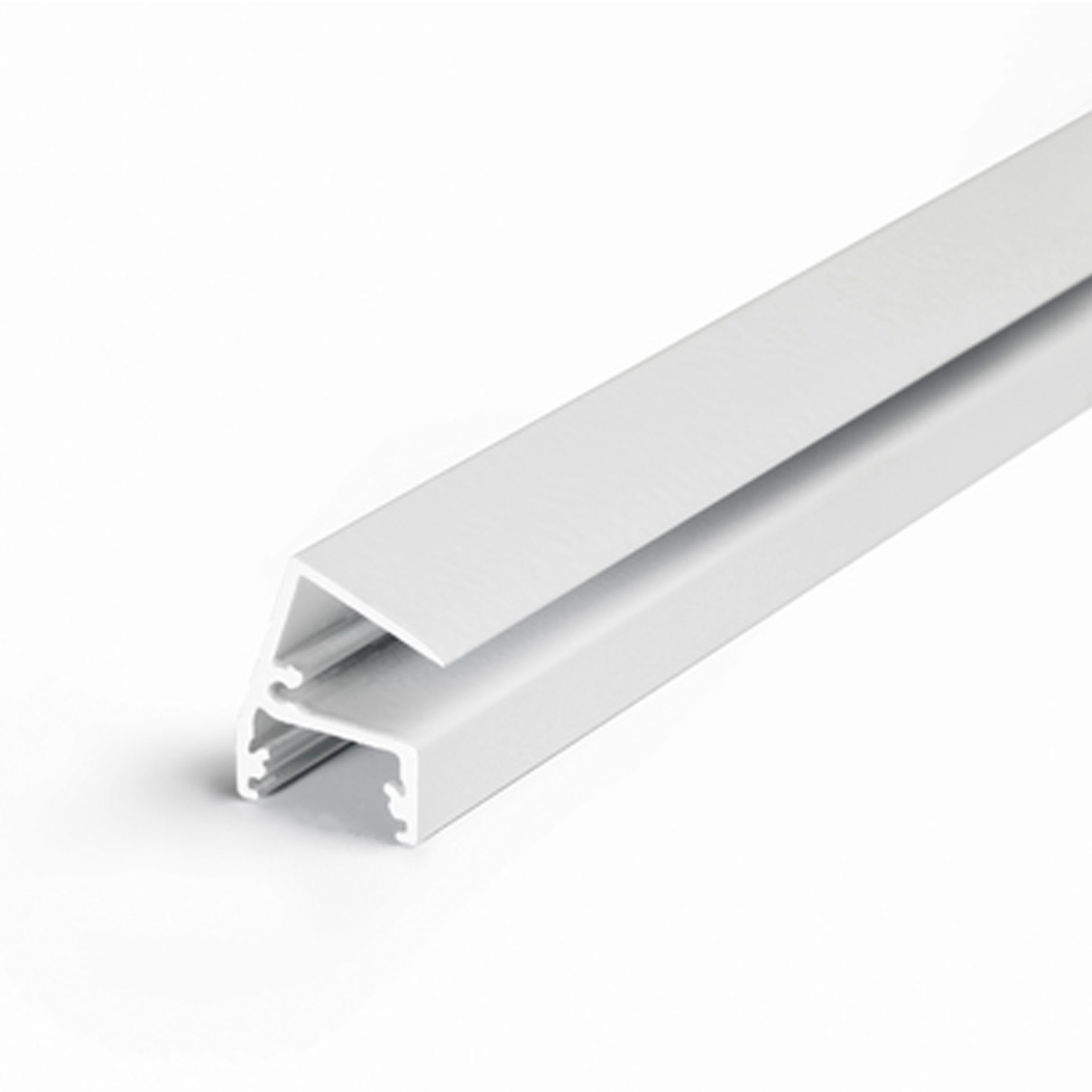 Profilé aluminium Topmet "Riva" 22.5 x 15.6 x 2000 mm Profilé aluminium LED Éclairage LED