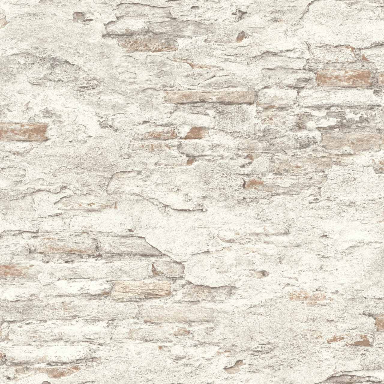 Rasch Factory III | 939316 | papier peint intissé pierre brique | 0.53 m x 10.05 m | gris