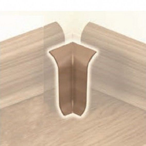 Sockelleisten PVC Innenecke günstig online kaufen