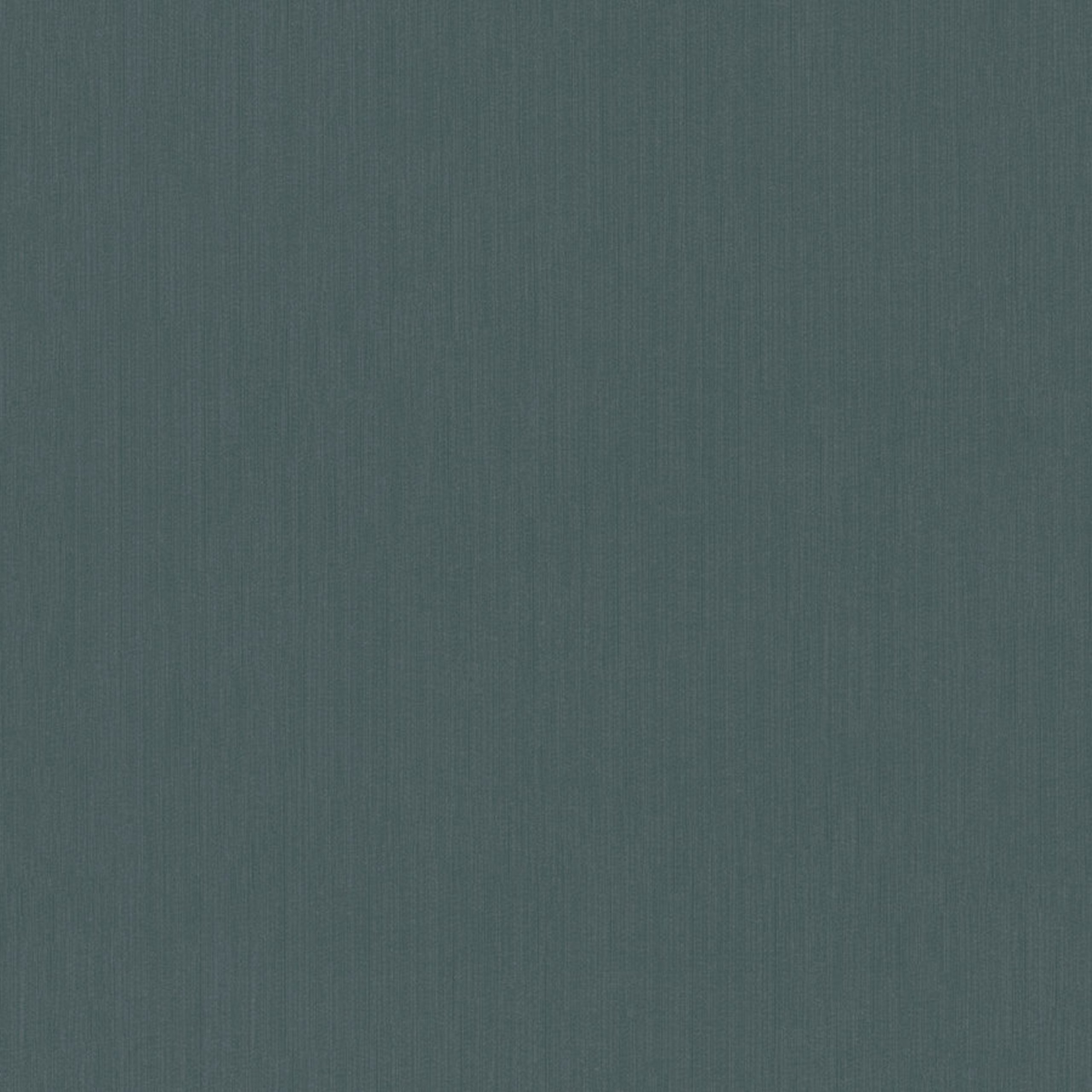 A.S. Creation Alpha | 333701 | papier peint intissé uni | 0.53 m x 10.05 m | petrole