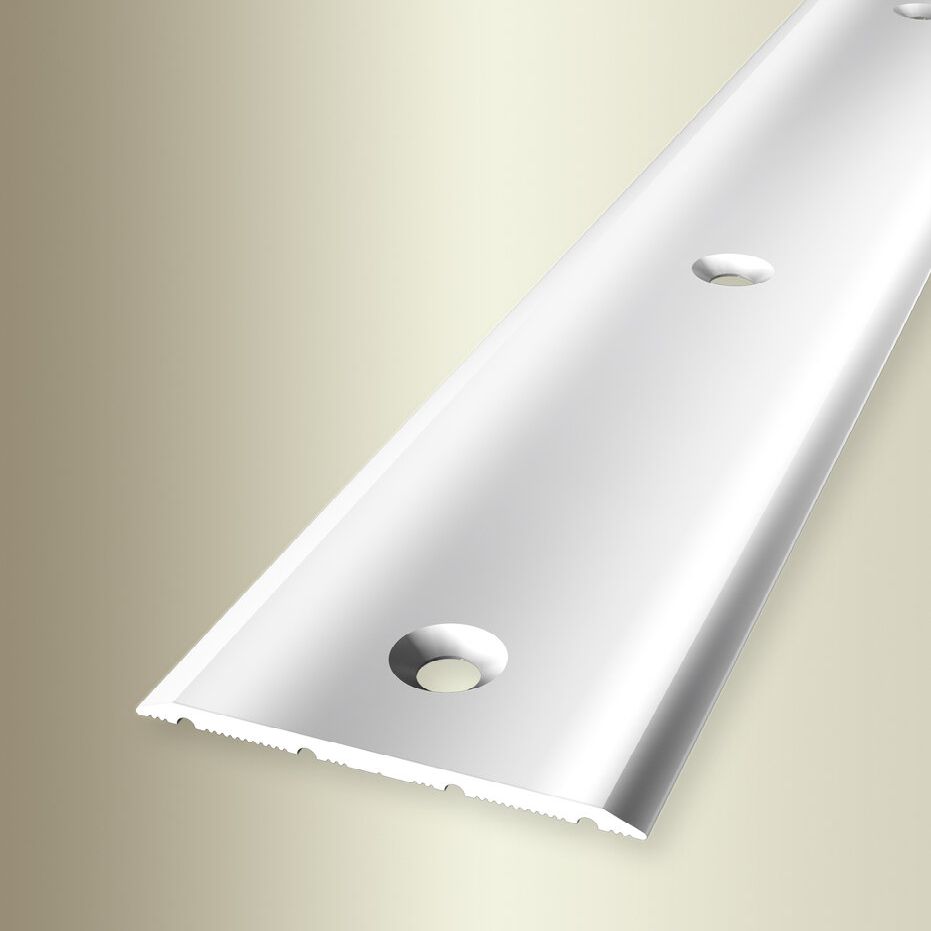 PROVISTON | Barre de seuil | Largeur:40 mm | H:0 - 99 mm | Aluminium | Lisse | À visser au centre