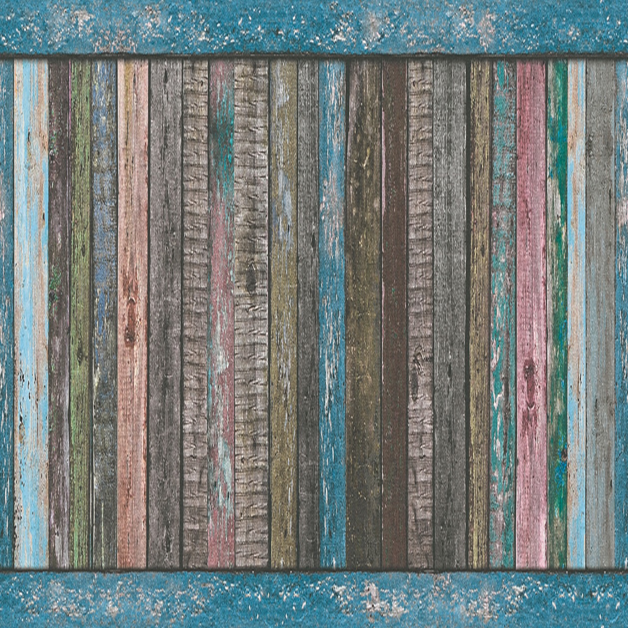 A.S. Creation Only Borders 10 | 368601 | papier peint papier imitation bois | 0.13 m x 5 m | bleu