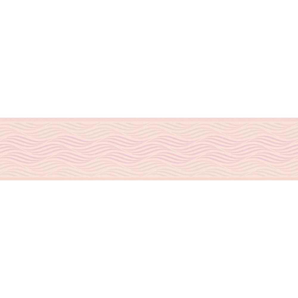 A.S. Creation | Only Borders 11 | 384119 | frise murale Intissé | Rayures | 5.00 x 0.13 m | Rose