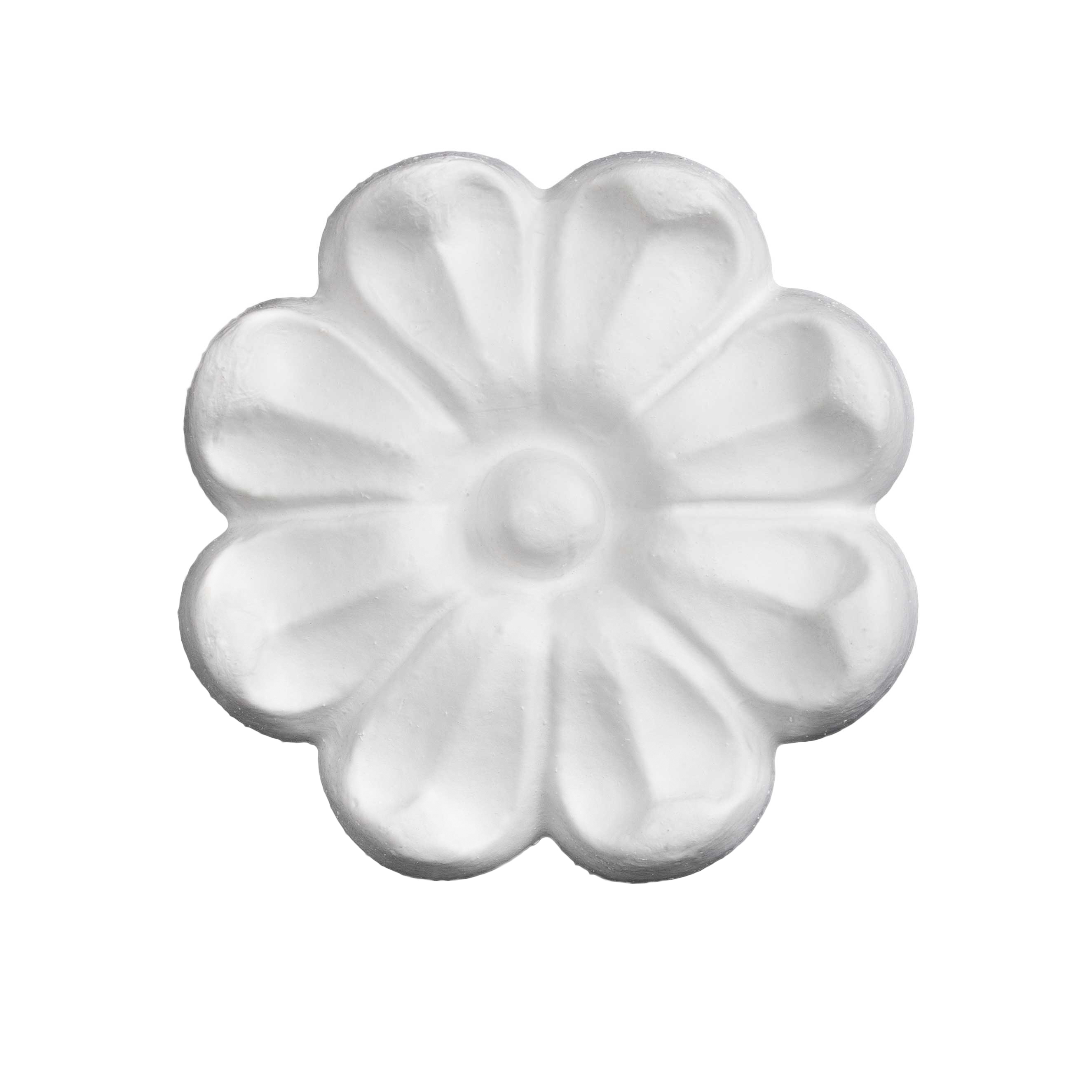 Rosace  sublime NMC ARSTYL R17 Ø 80 mm polyuréthane résistant à l'impact blanc