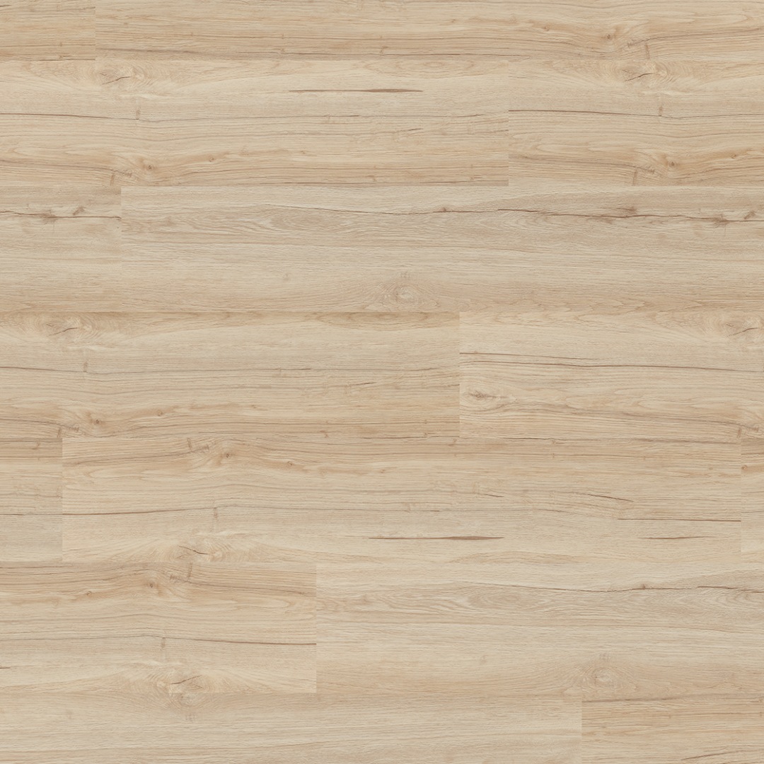 Sol vinyle PVC LEGNAR Acoustic Chêne Wildwood 1220 x 229 x 5.3 mm Vinyle à clipser Beige