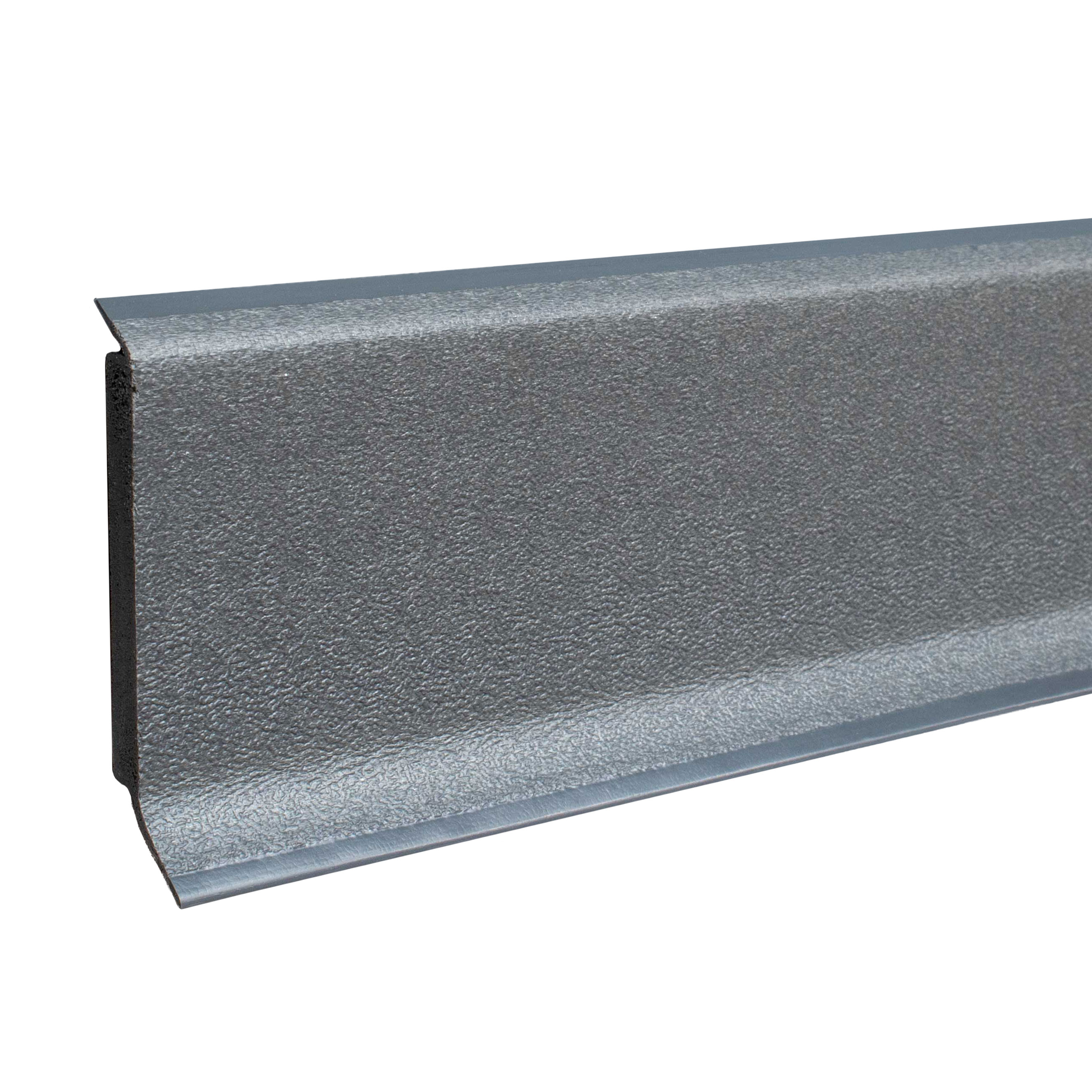 Plinthe "Rimini" PVC expansé 12.8 x 60 x 2500 mm Lèvre souple teintée PROVISTON