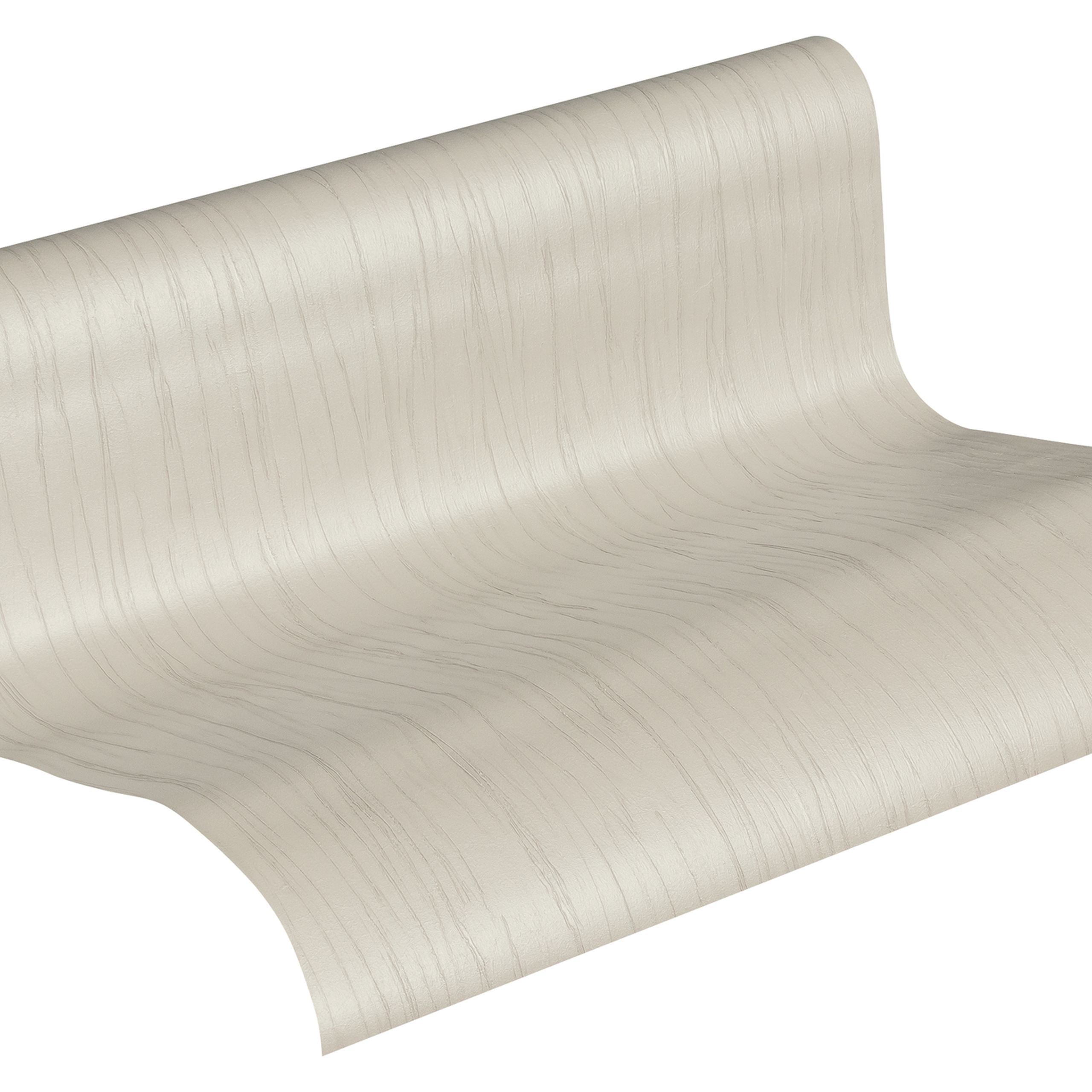 A.S. Creation Romantico | 808820 | papier peint intissé uni | 0.53 m x 10.05 m | gris