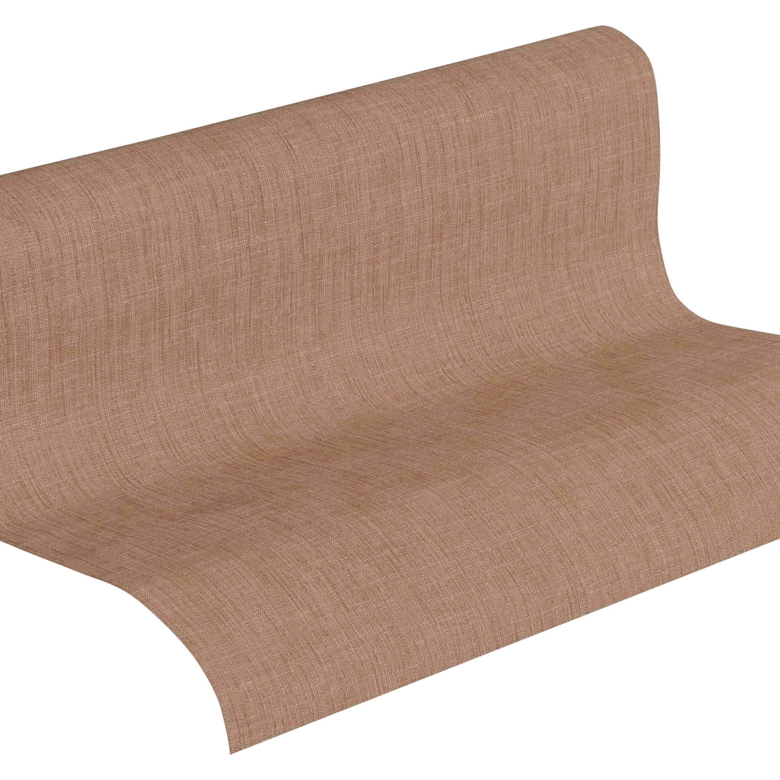 A.S. Creation Metropolitan Stories | 369251 | papier peint intissé uni | 0.53 m x 10.05 m | marron