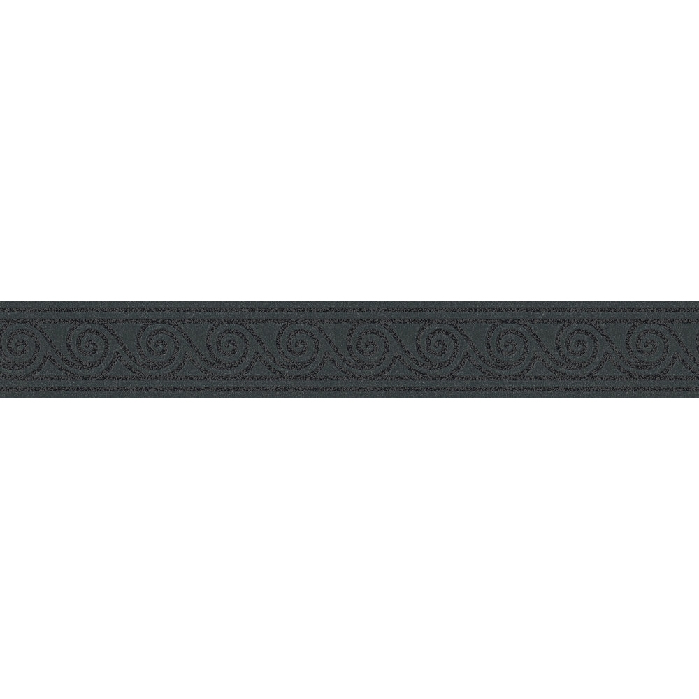 A.S. Creation | Only Borders 11 | 384041 | frise murale Intissé | Rayures | 5.00 x 0.08 m | Noir