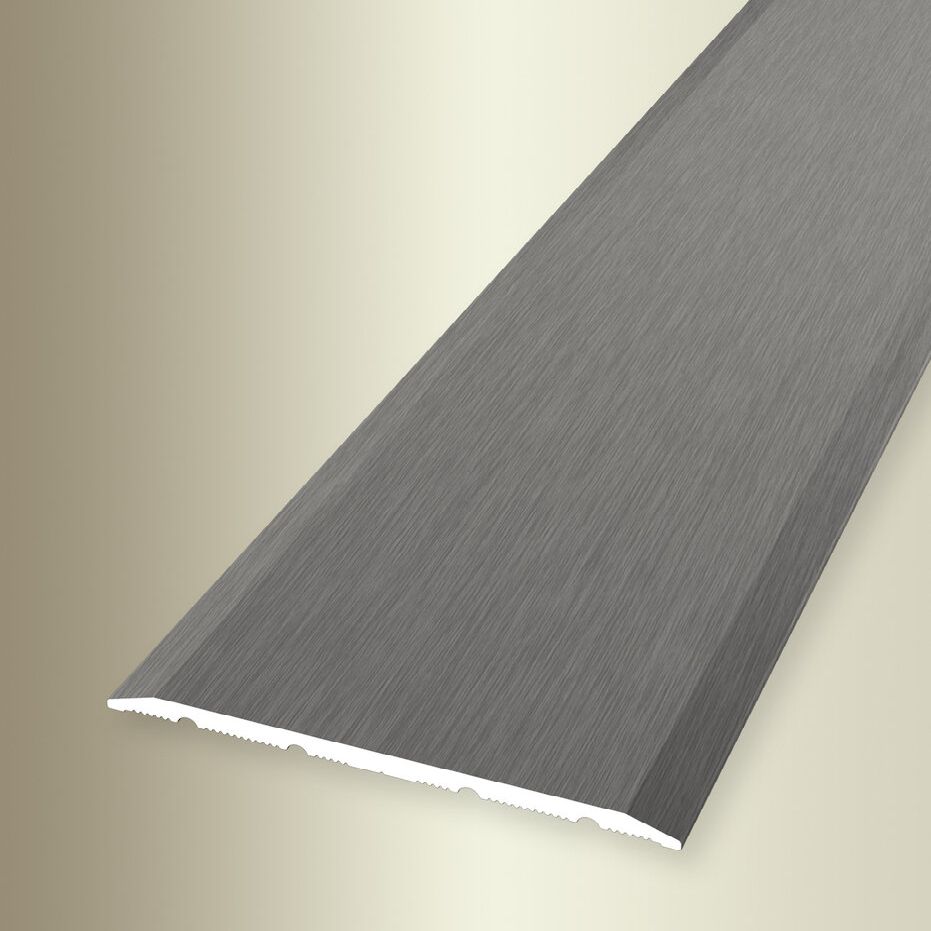 PROVISTON | Barre de seuil | Largeur:60 mm | H:0 - 99 mm | Longueur:1000 mm | Alu anodisé | Lisse