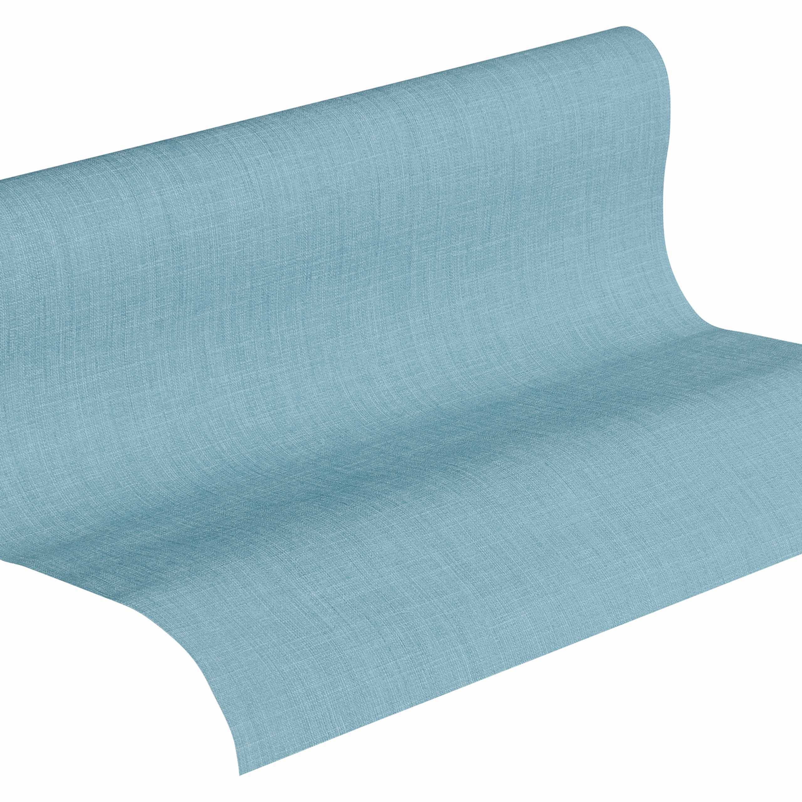 A.S. Creation Metropolitan Stories | 369258 | papier peint intissé uni | 0.53 m x 10.05 m | bleu