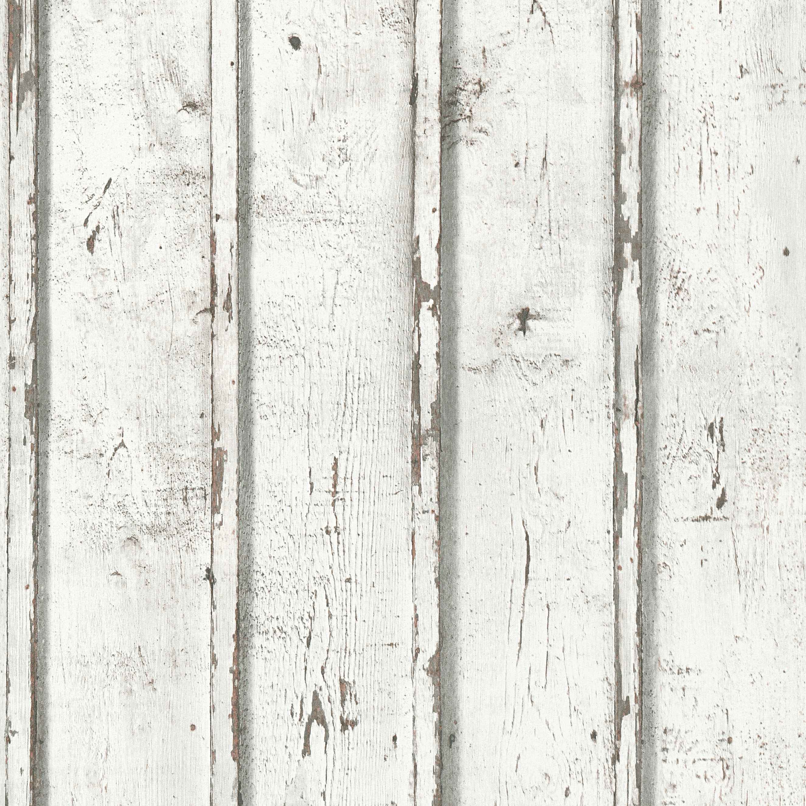 953701_haupt A.S. Creation Elements | 953701 | papier peint bois intissé | 0.53 m x 10.05 m | blanc