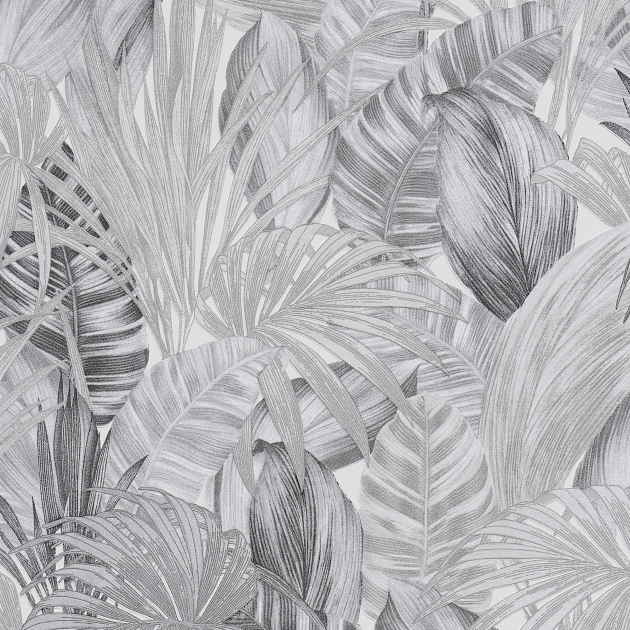 A.S. Creation Greenery | 368203 | papier peint intissé nature | 0.53 m x 10.05 m | blanc