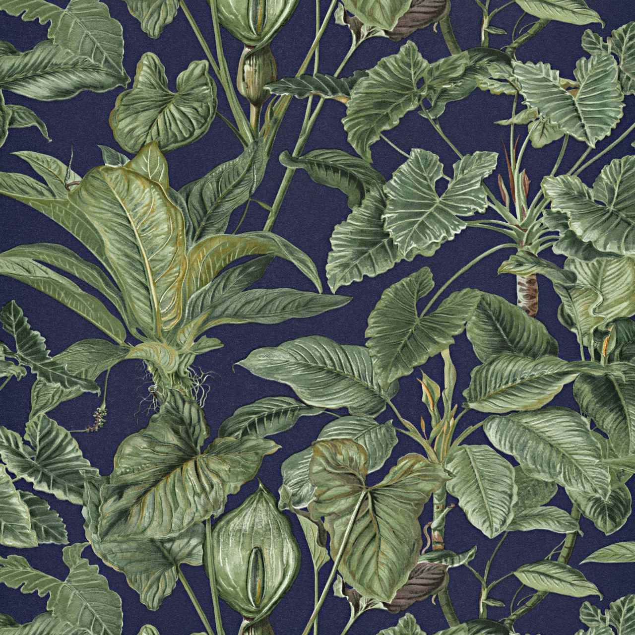 Erismann Paradisio | 6303-08 | papier peint intissé nature | 0.53 m x 10.05 m | vert