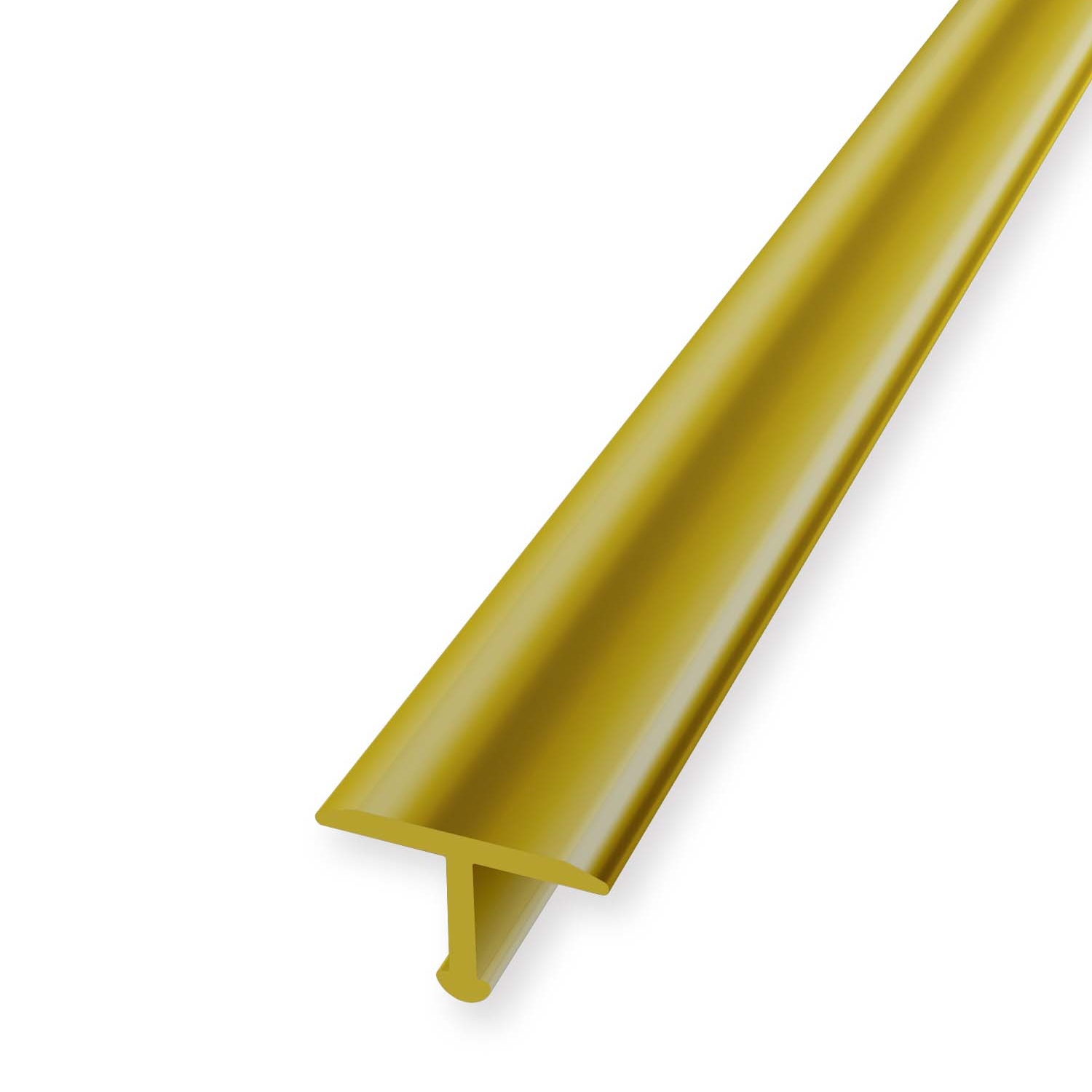 Profilé en T 6 x 14 x 2700 mm Non percé Profilé de construction Lisse Küberit