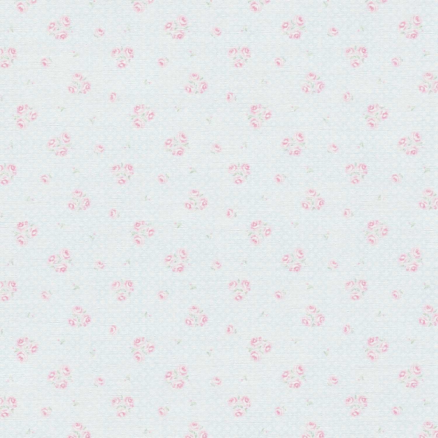A.S. Creation | Maison Charme | 390671 | Papier Peint Intissé | Floraux | 10.05 x 0.53 m | Bleu
