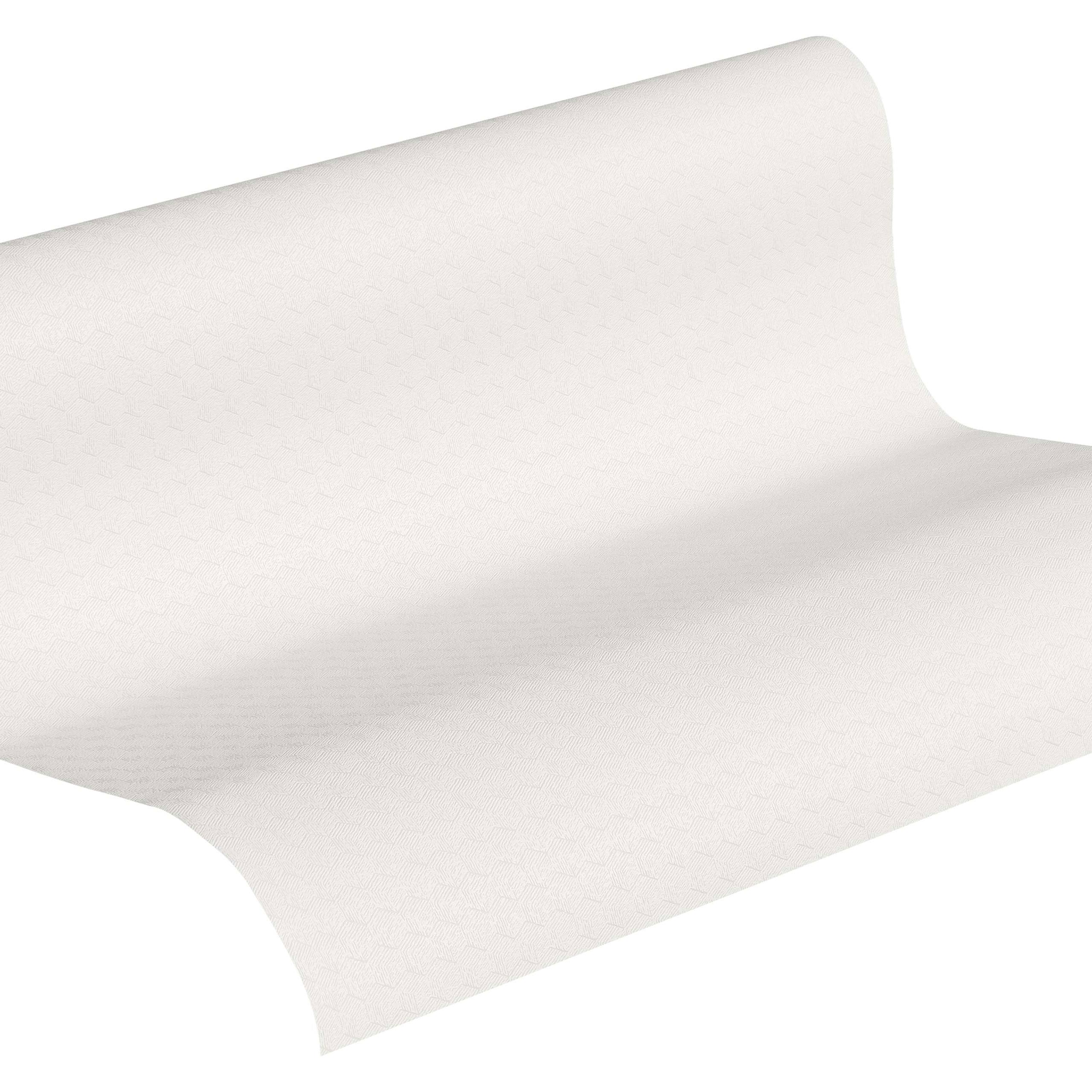 A.S. Creation Greenery | 372113 | papier peint intissé uni | 0.53 m x 10.05 m | gris