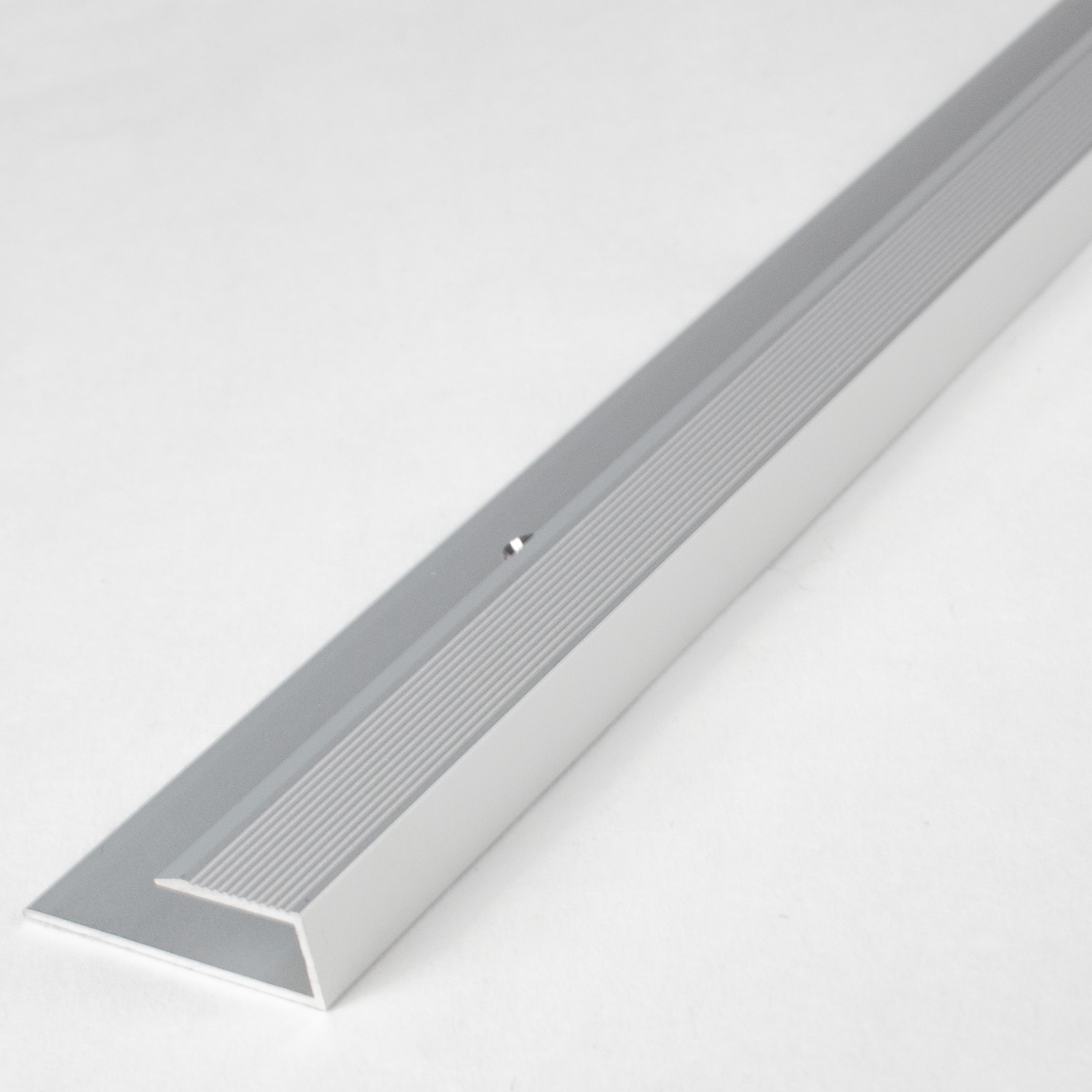 Profilé à emboîter pour sol stratifié | hauteur emboîtage 7 mm | aluminium anodisé | à visser