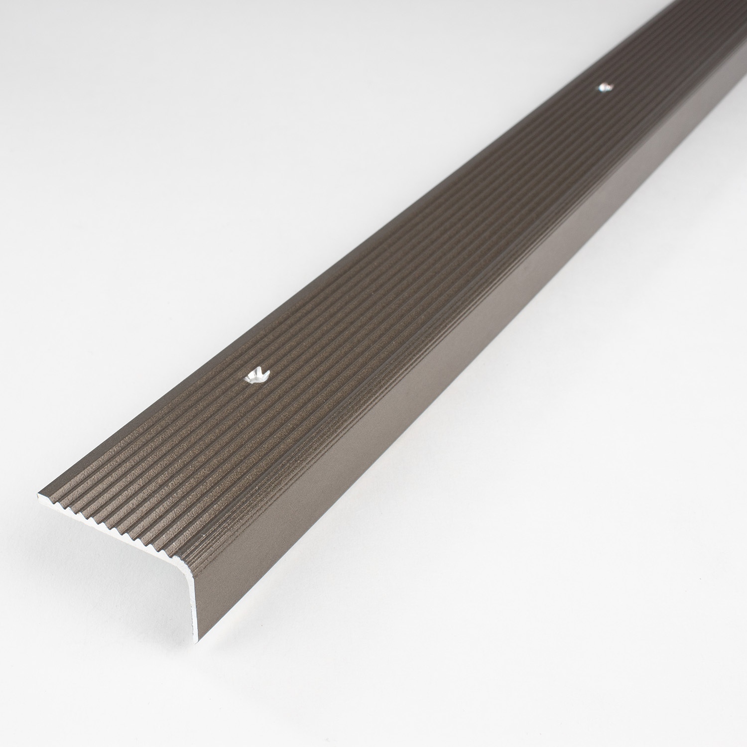 Nez de marche | cornière 23 mm x 40 mm | aluminium | finition spéciale résistante