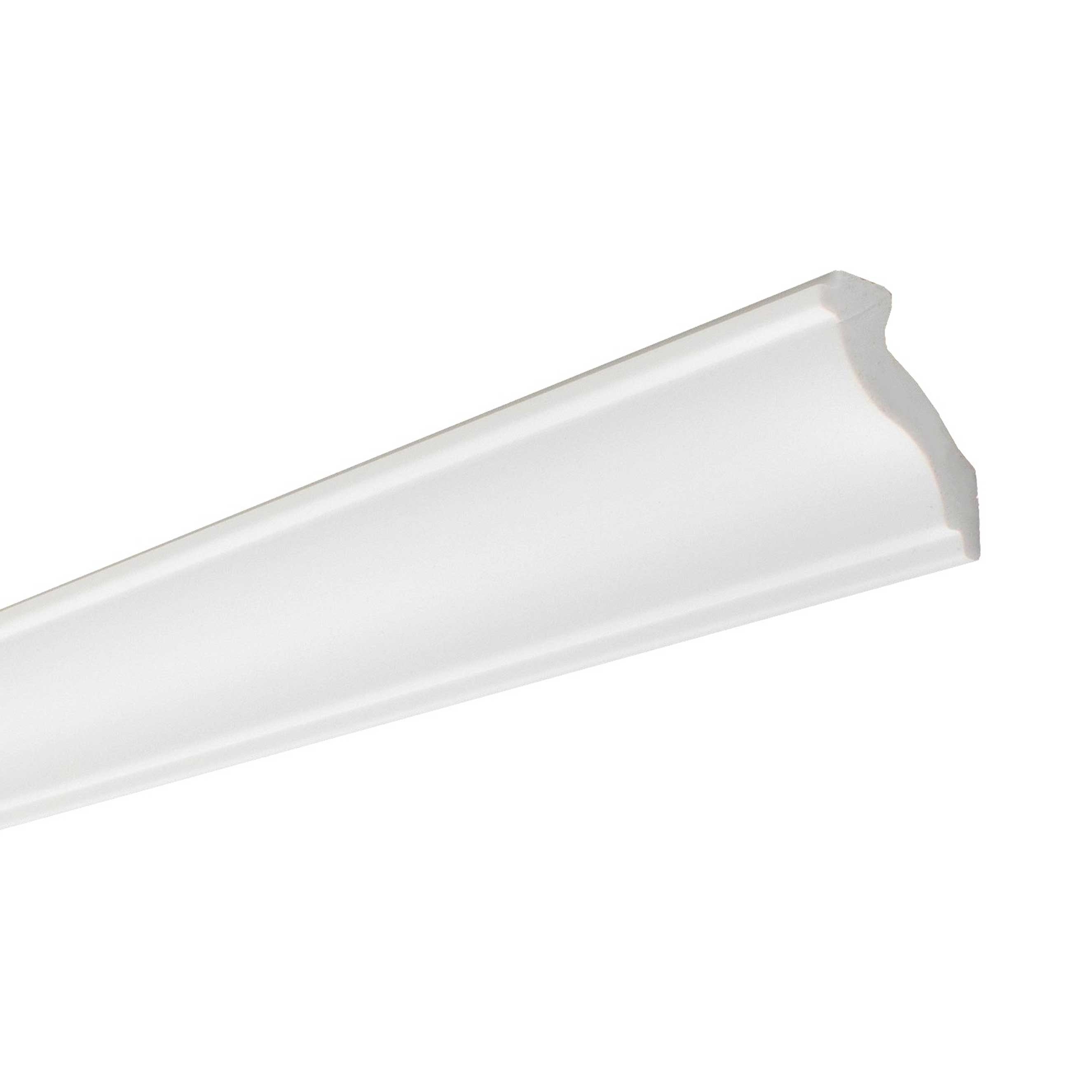 Moulure de plafond tendance NMC NOMASTYL H 50 x 40 mm polystyrène léger blanc