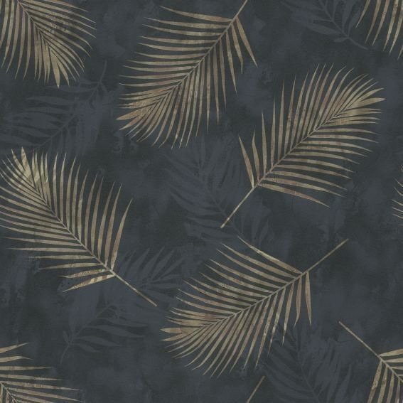 Erismann Fashion for walls | 257940 | papier peint intissé 3D | 0.53 m x 10.05 m | noir