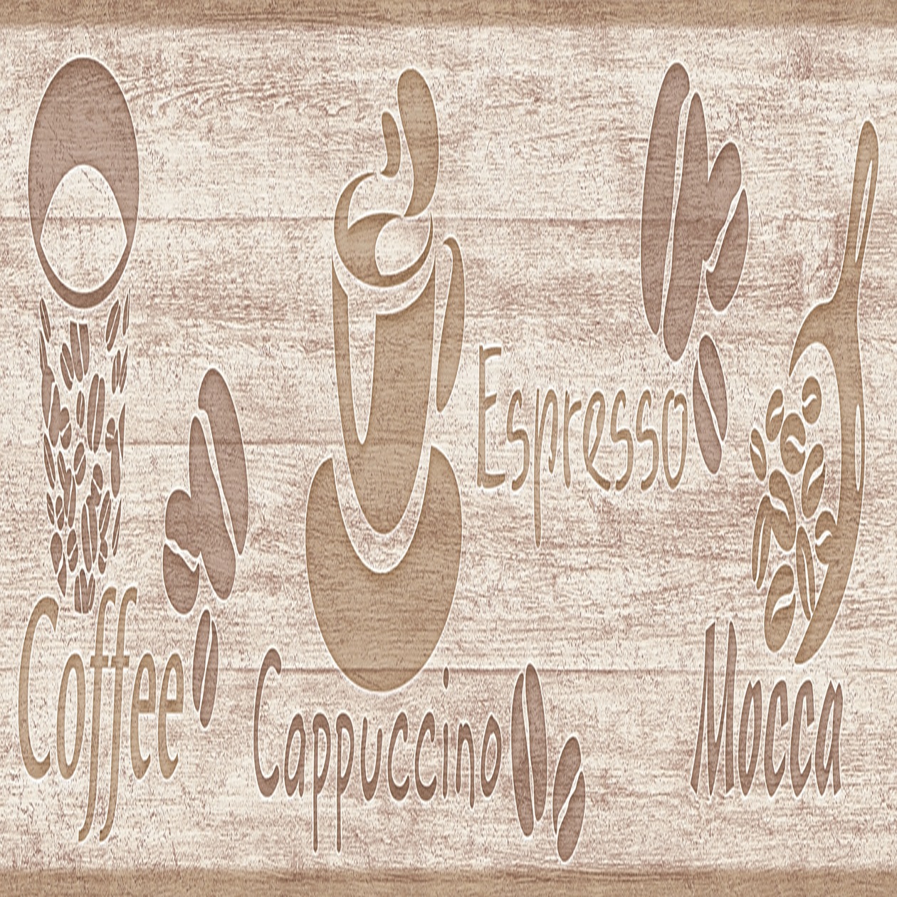 A.S. Creation Only Borders 10 | 368611 | papier peint papier imitation bois | 0.13 m x 5 m | beige
