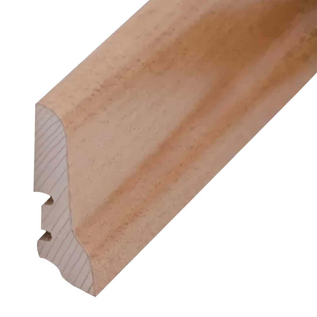 Plinthe aspect naturel hêtre (placage bois véritable 20 x 60 x 2500 mm) 22.60.6 PROVISTON