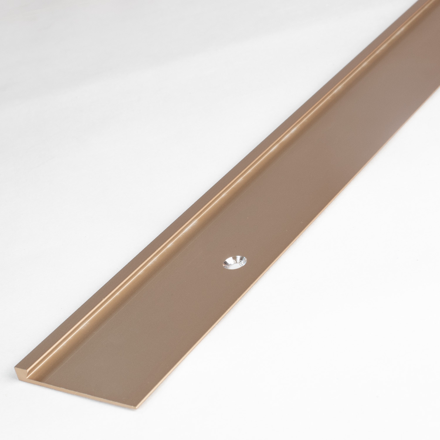 Profilé de finition | profilé d'arrêt | hauteur 3 mm | aluminium anodisé | type 27