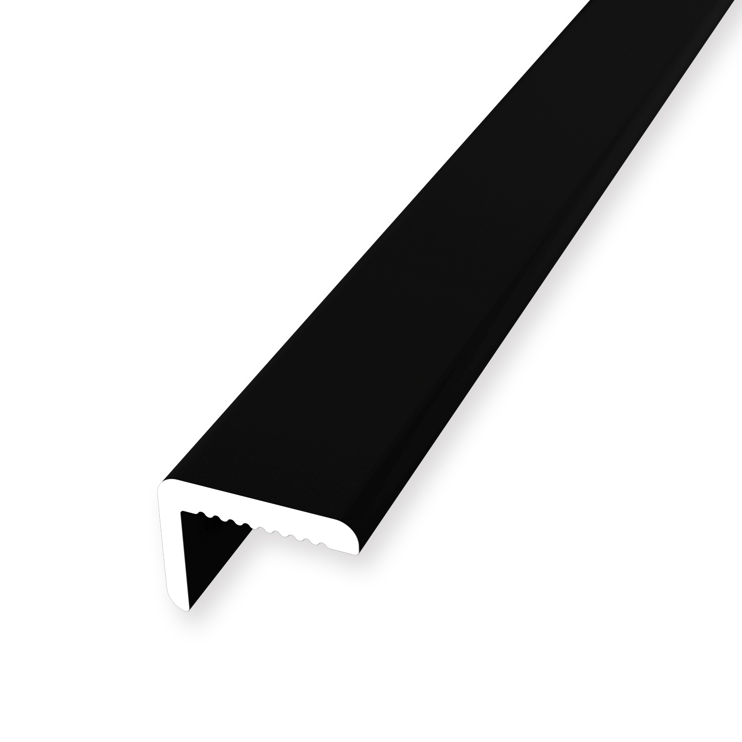 Nez de marche 7 x 9.2 x 2550 mm Aluminium Cornière Lisse Non percé Différentes couleurs Küberit