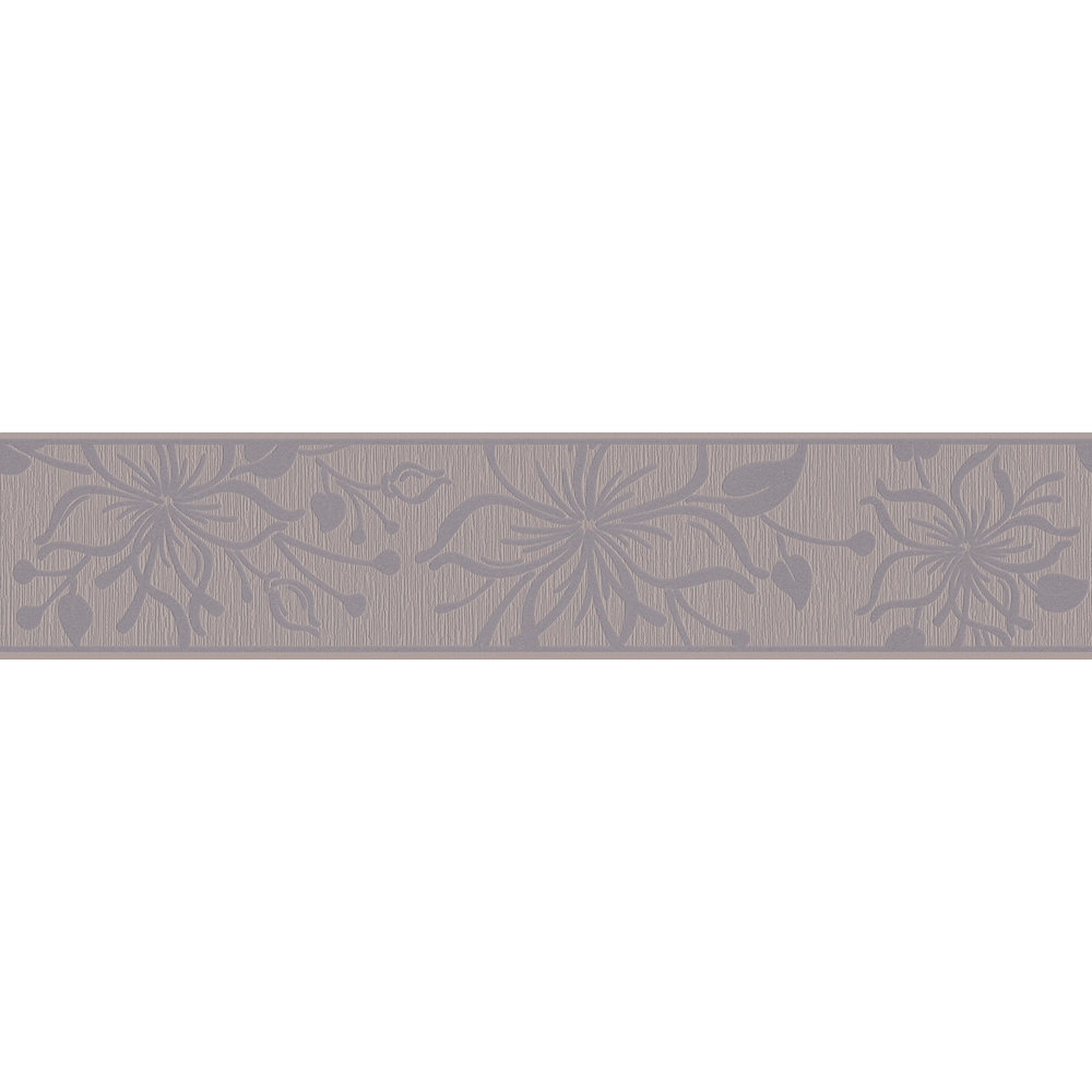 A.S. Creation | Only Borders 11 | 346674 | frise murale Intissé | Floraux | 5.00 x 0.13 m | Marron