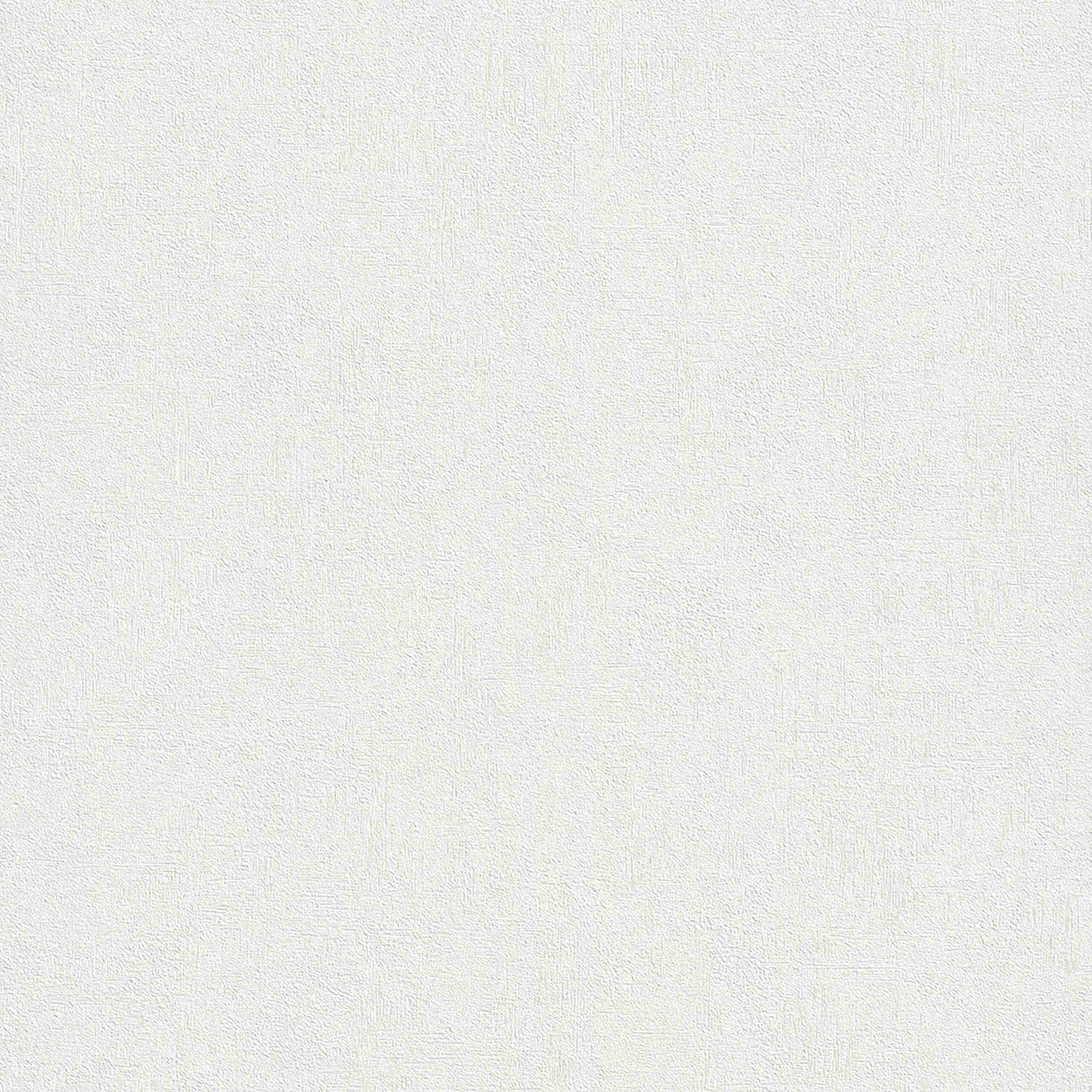 Rasch Young Artists | 489804 | papier peint intissé uni | 0.53 m x 10.05 m | blanc