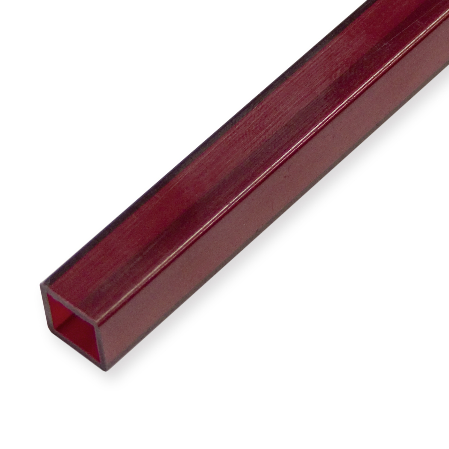 Tube LED 10 x 10 x 2000 mm Polycarbonate Nez de marche Lisse Diff. Couleurs Küberit