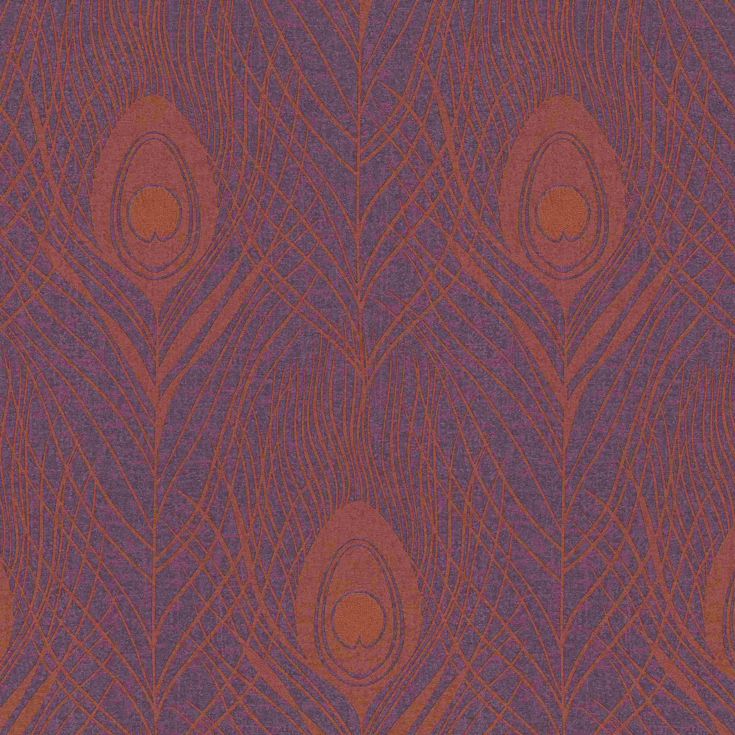 A.S. Creation Absolutely Chic | 369715 | papier peint intissé animaux | 0.53 m x 10.05 m | rouge