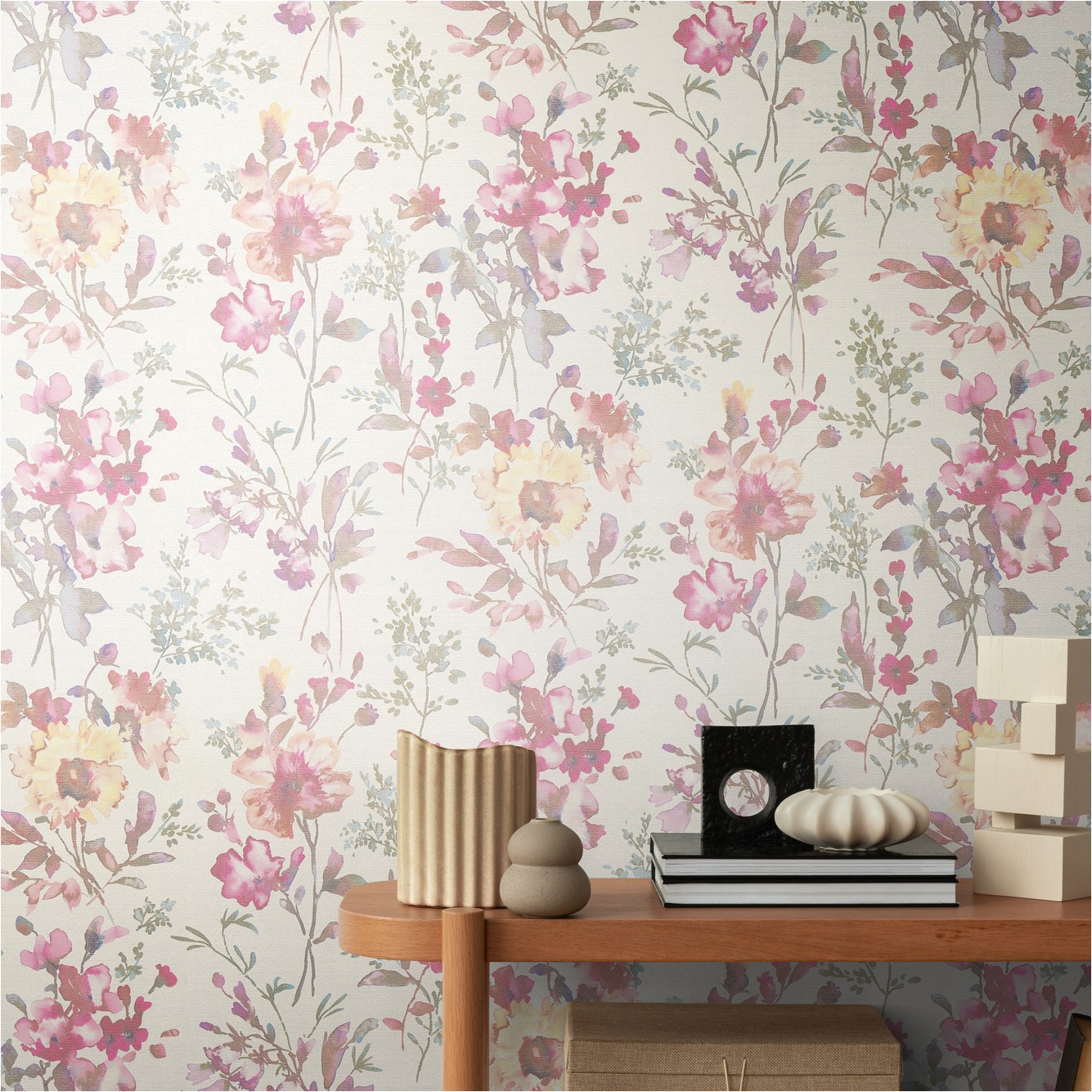 Papier peint intissé 790611 Coloré Fleurs Floral CosmoLiving by Cosmopolitan A.S. Creation