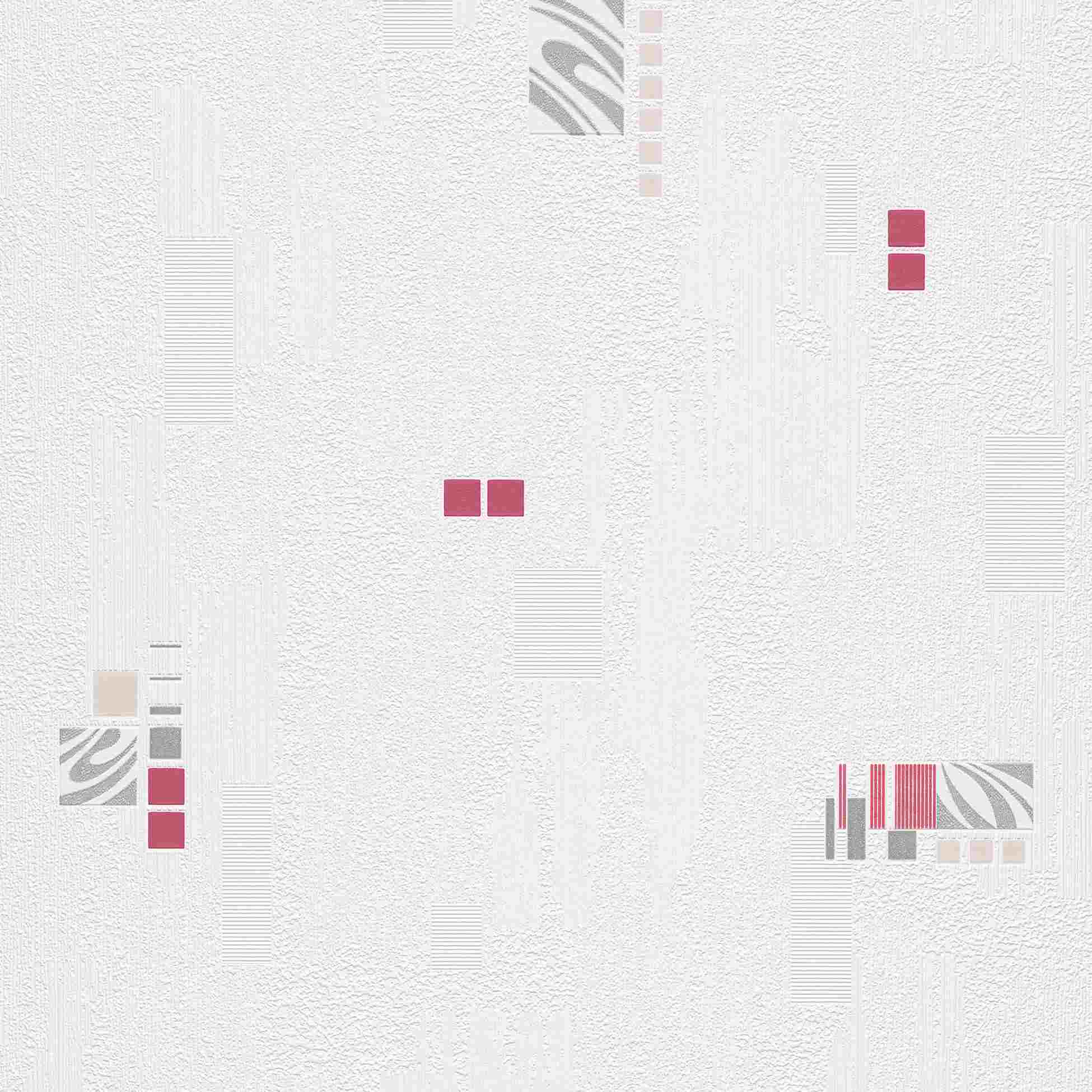 Erismann | Sélection | 20004-06 | Papier peint | motifs / dessins | 0.53 x 10.05 m | Rouge