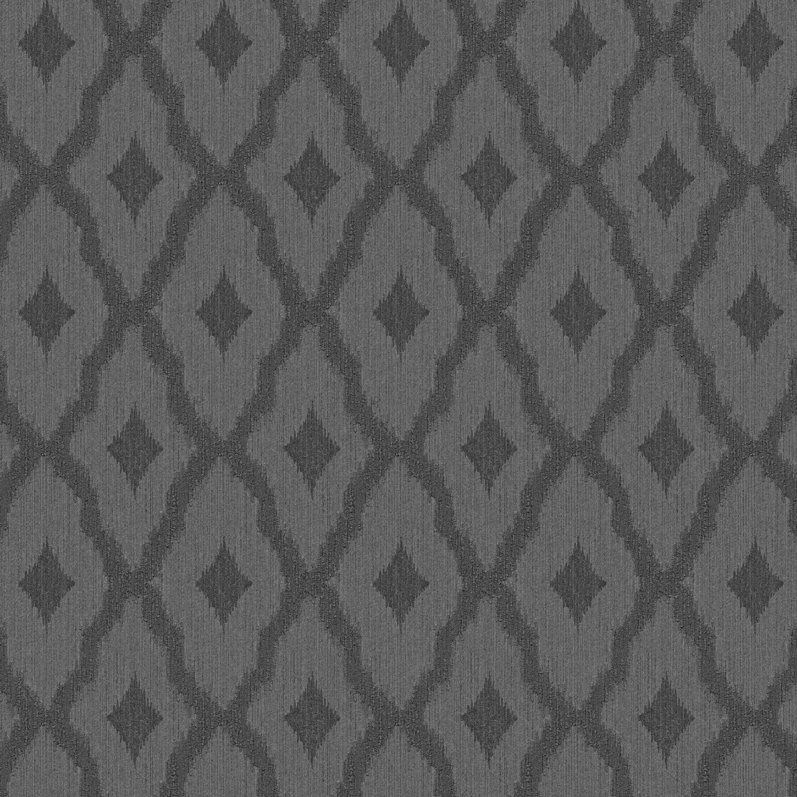 A.S. Creation AP Tessuto II | 961975 | papier peint intissé baroque | 0.53 m x 10.05 m | marron