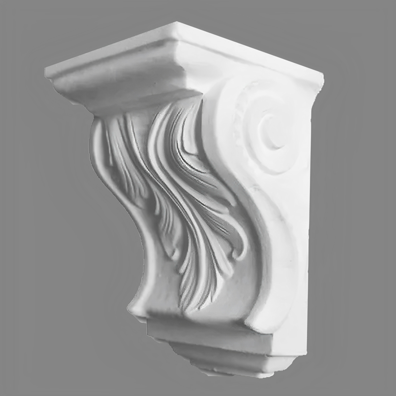 PROVISTON | Console en plâtre Kingston | Moulures décoratives en plâtre | 165 x 235 mm 