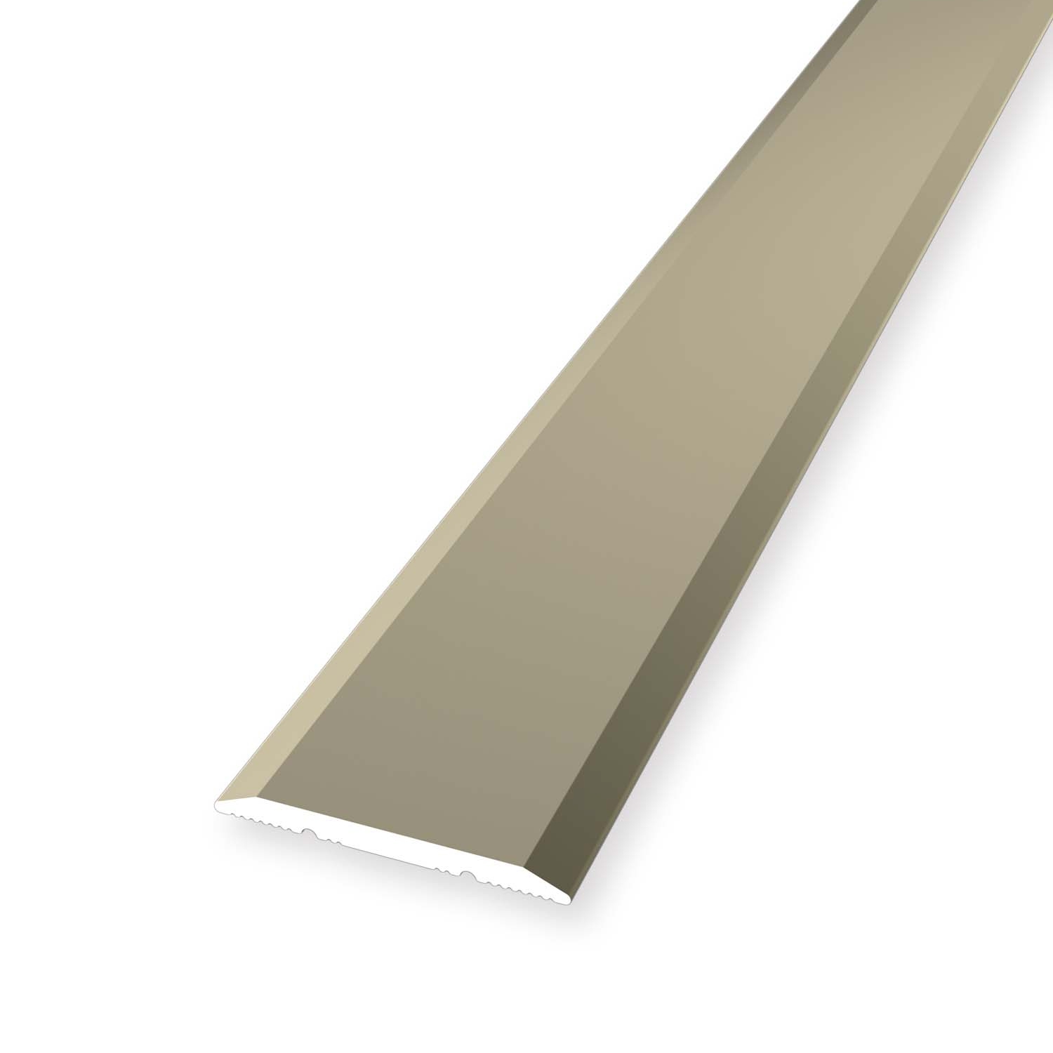 Barre de seuil 2 x 25 x 1000 mm aluminium Profilé de transition lisse sable Küberit