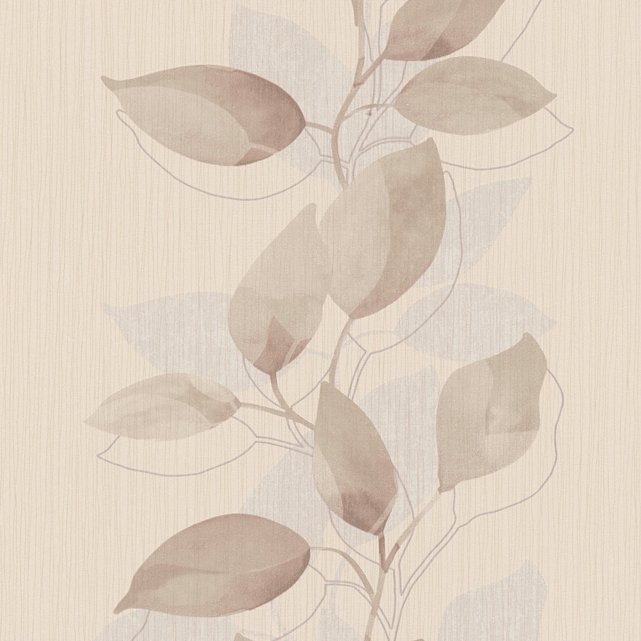 A.S. Creation | Attractive | 378152 | Papier Peint Intissé | Floraux | 10.05 x 0.53 m | Marron