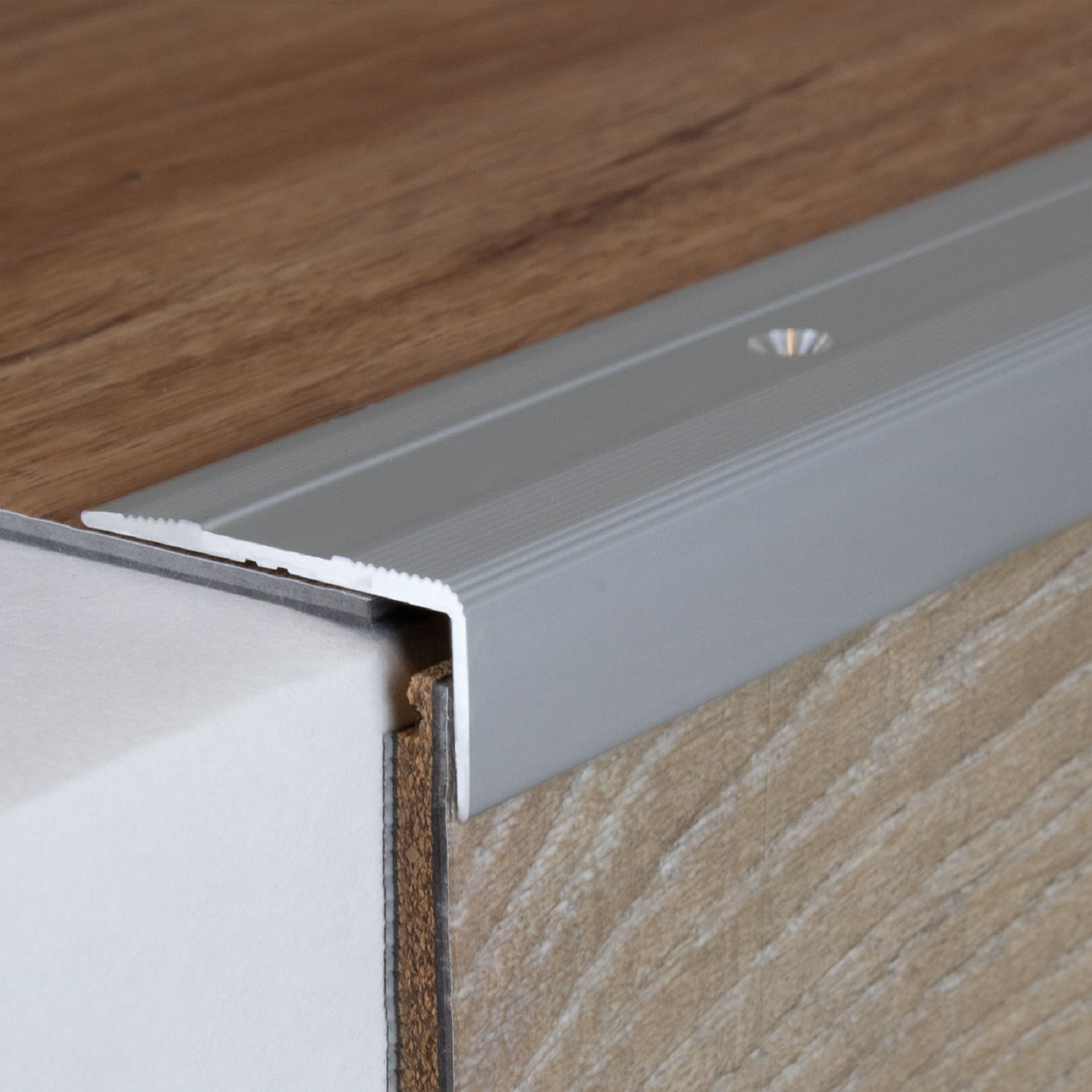 Nez de marche 15 x 36 mm | aluminium anodisé