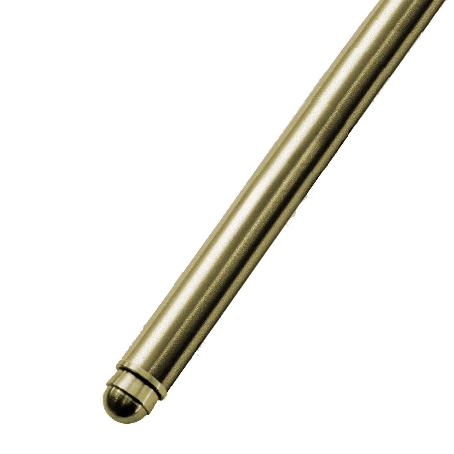Tringle d'escalier massive avec embouts gland Laiton Barre d'escalier tailles divers Küberit
