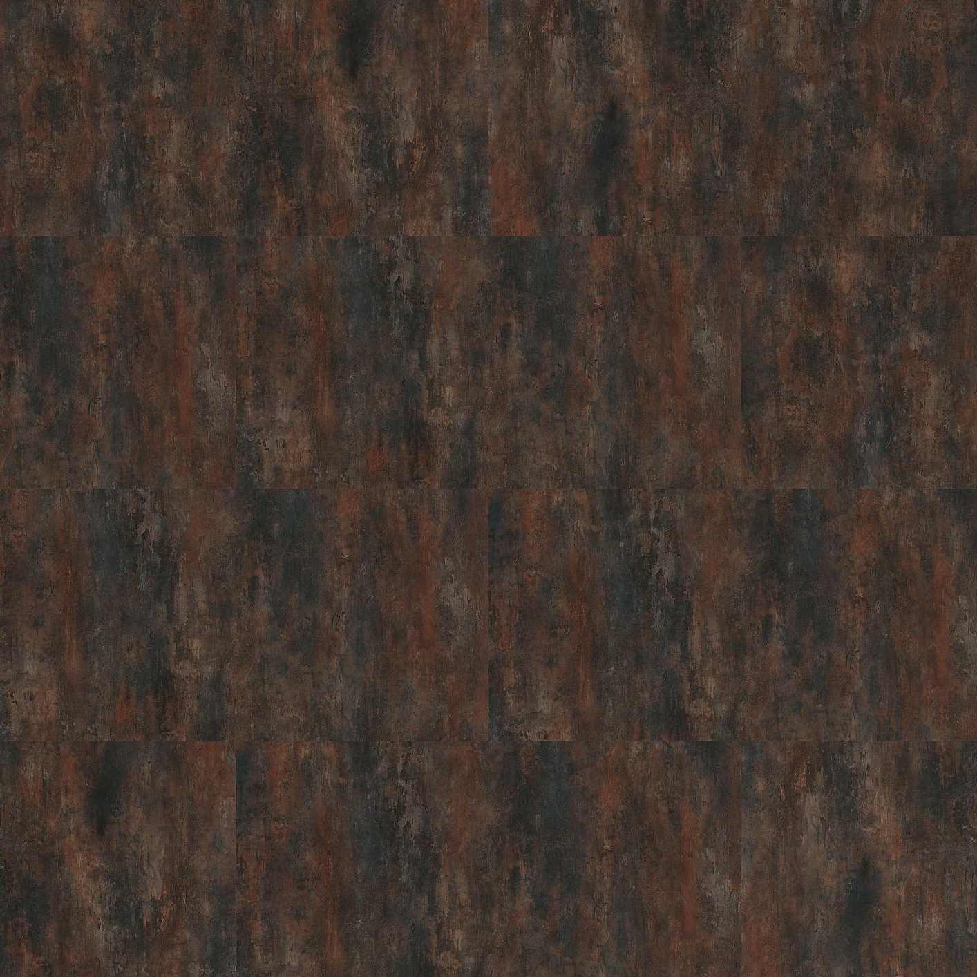 Sol vinyle PVC classique Revêtement de sol design 950x480x2.5mm Vinyle à coller Ciment foncé